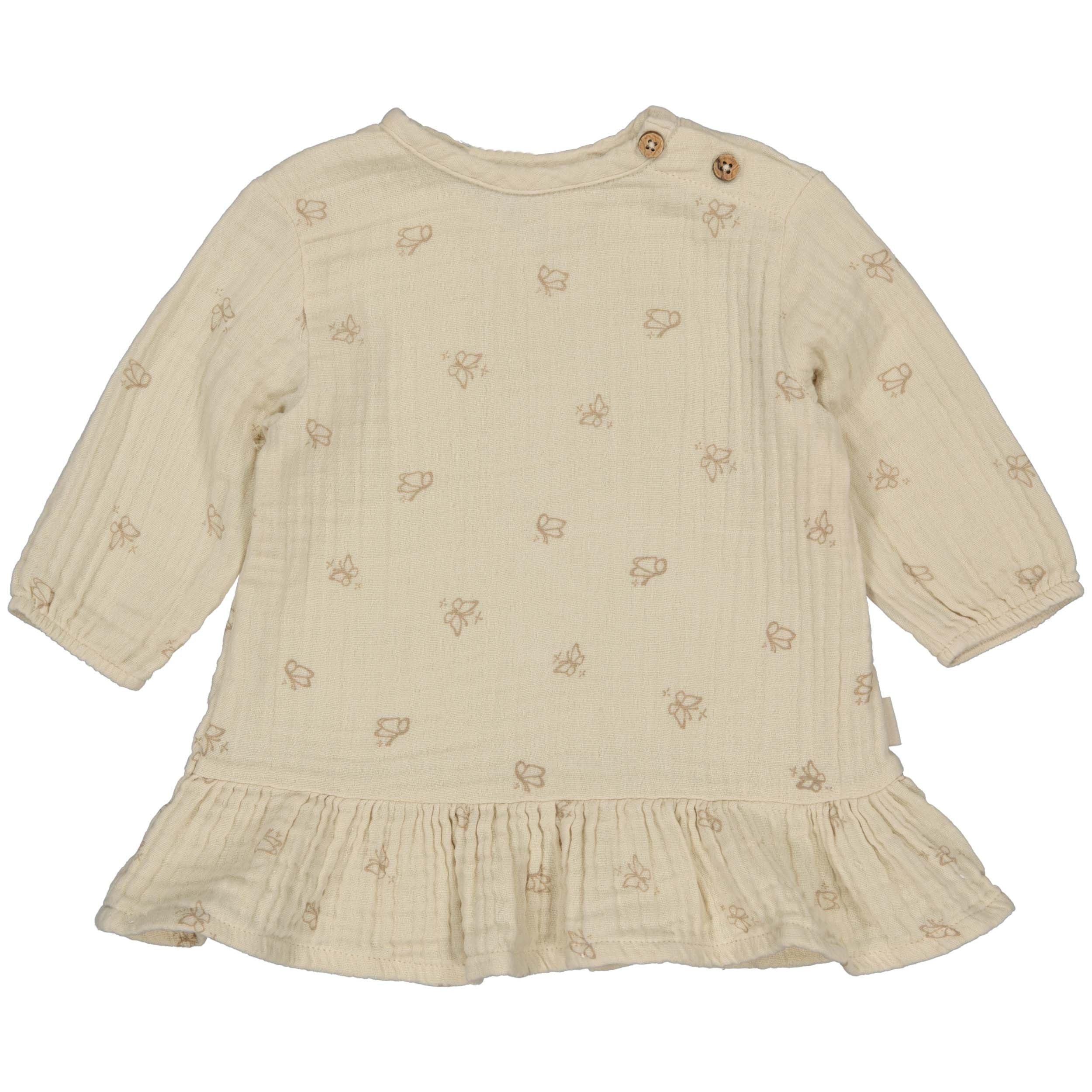 Kleid beige | AOP Sand Sketch