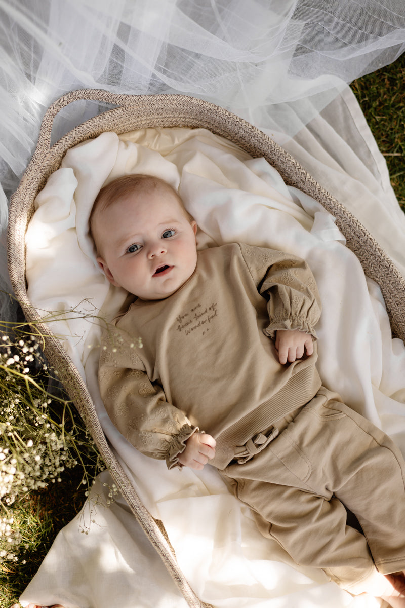 Joggingbroek beige | Greige
