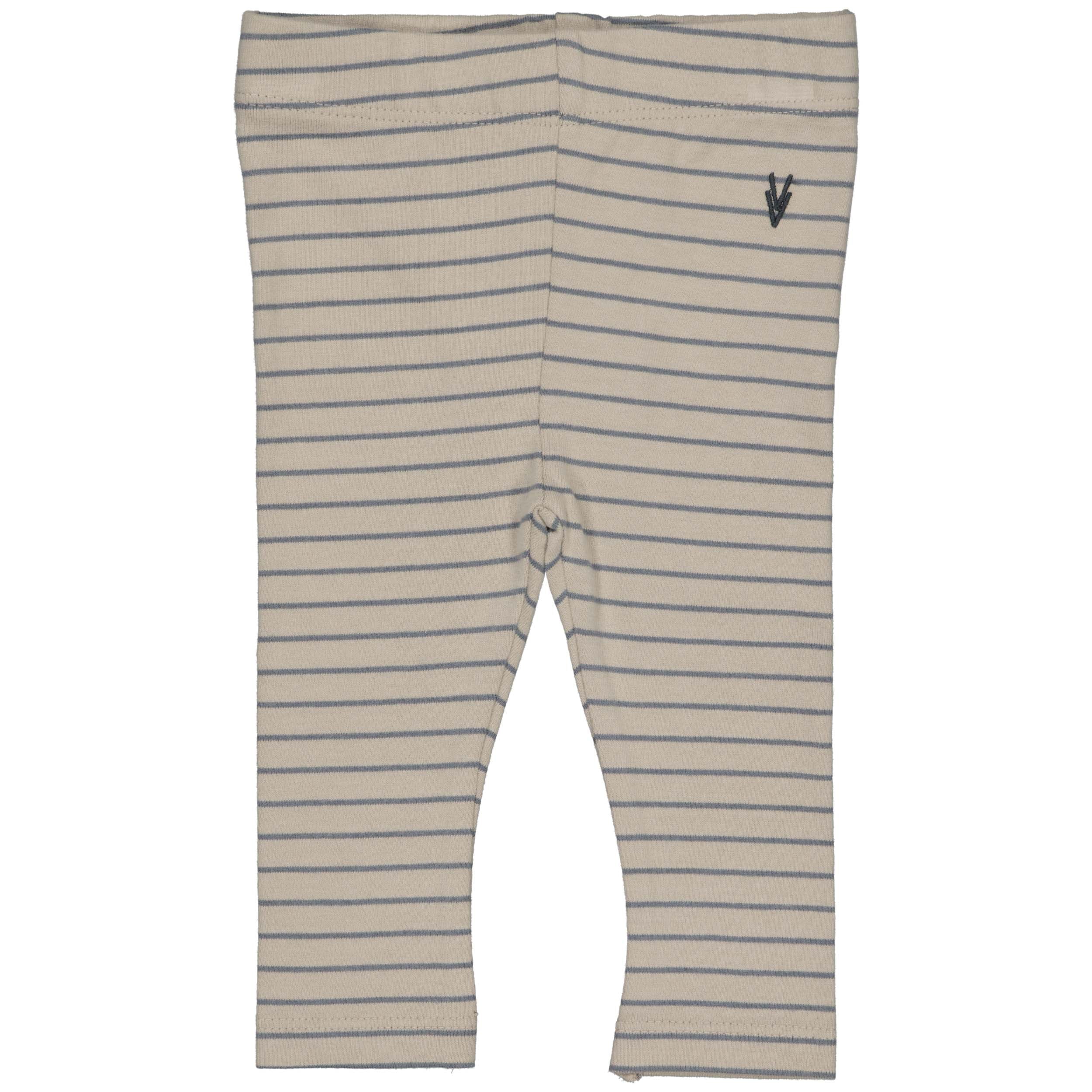 Legging gestreept | AOP Light Grey Stripe