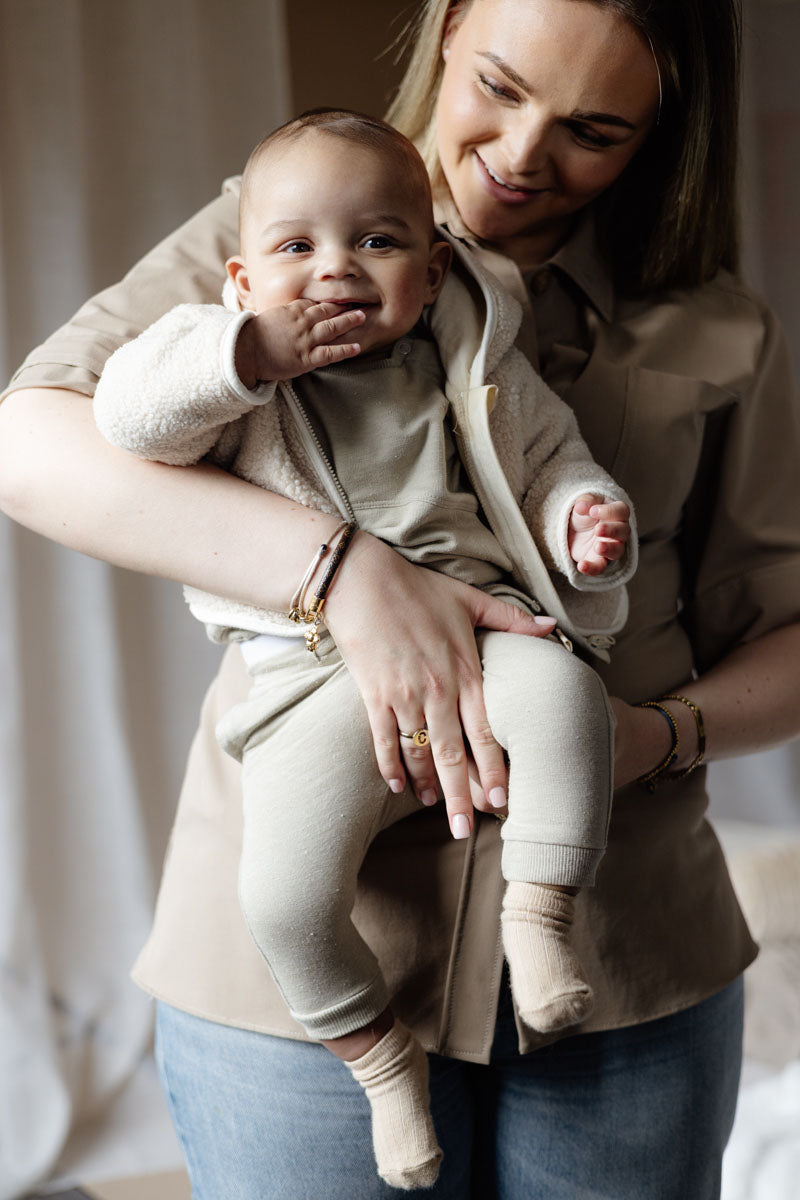 Joggingbroek beige | Beige