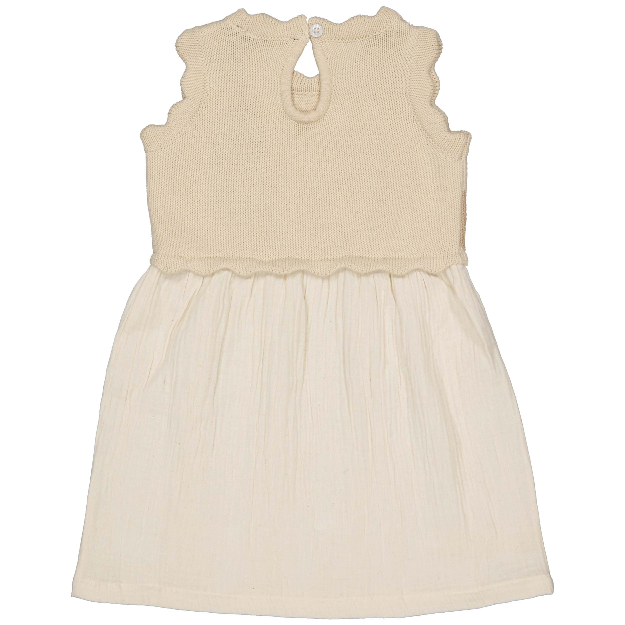 Kleid cremefarbenes | Cotton Cream