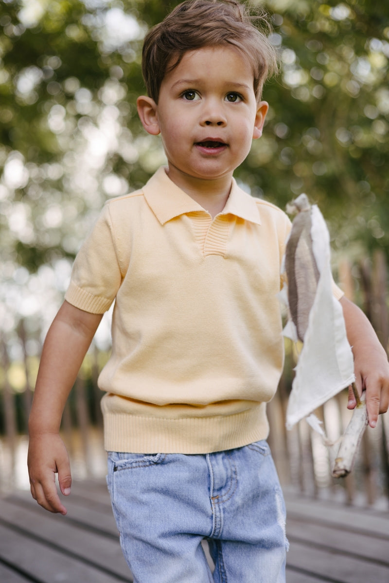 Shirt Geel | Warm Yellow