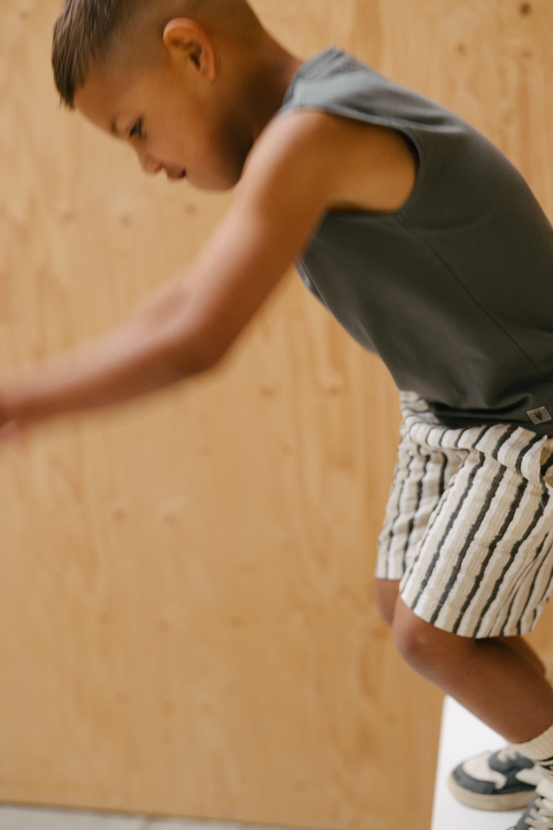 Broek Grijs | AOP Grey Stripe