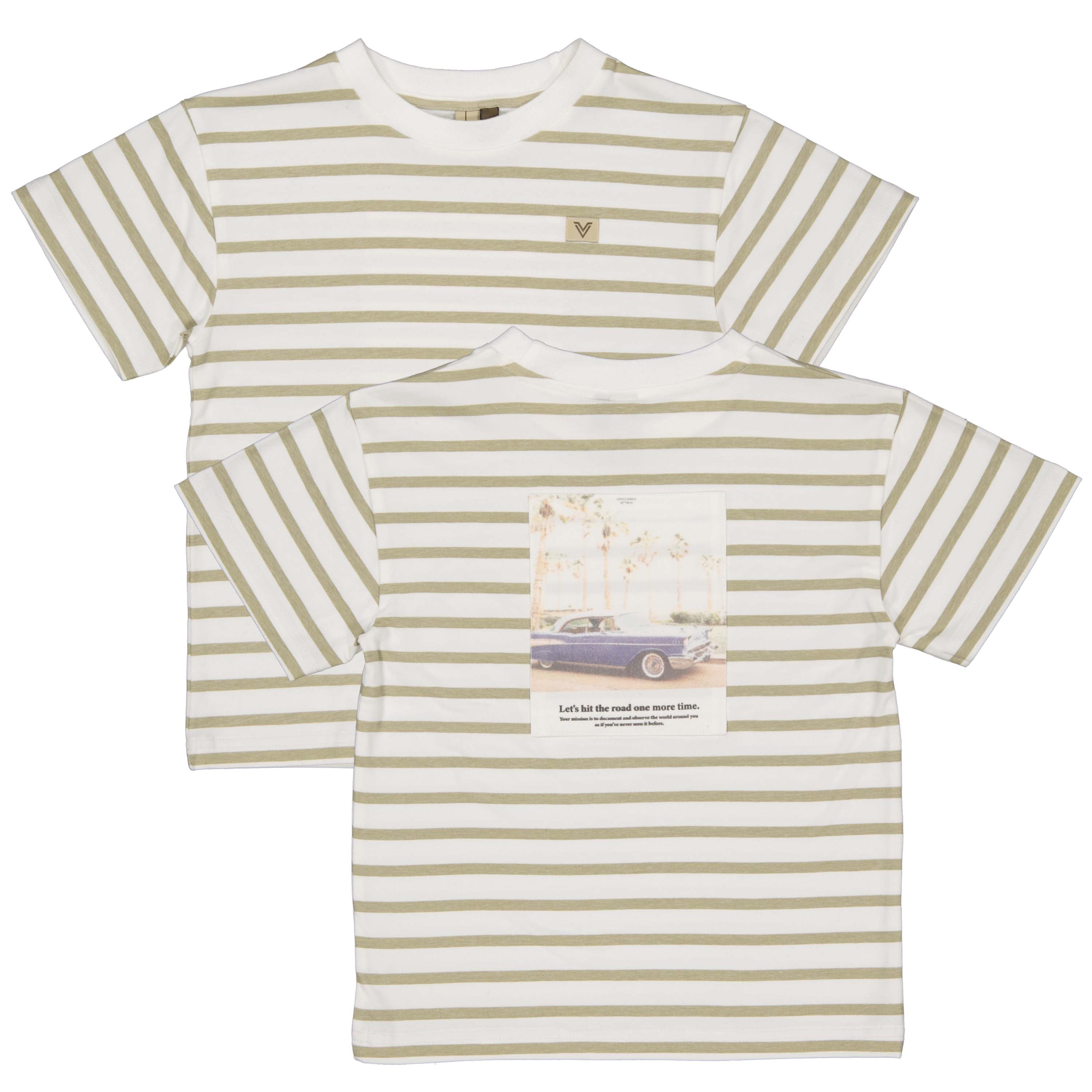 Shirt gestreept | AOP White Stripe