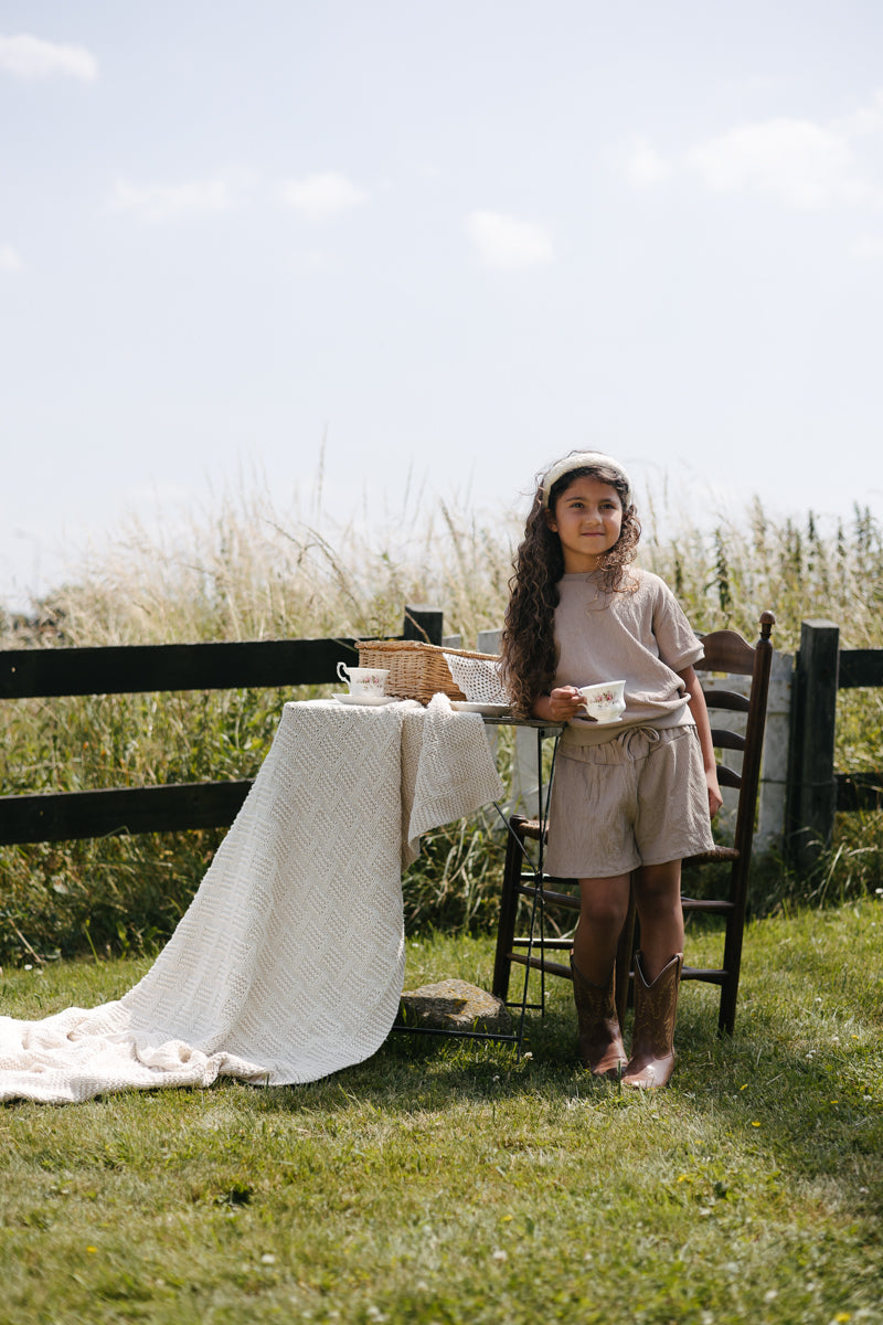 Short donkertaupe | Dark Taupe