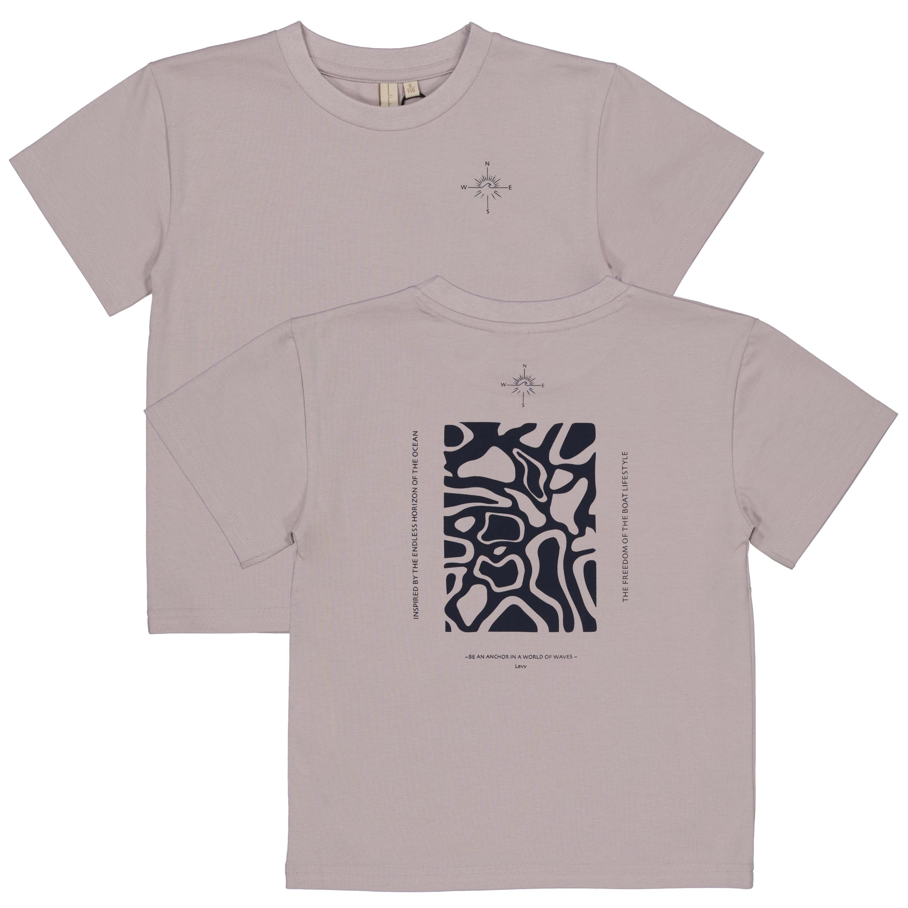 Shirt paarsgrijs | Purple Grey