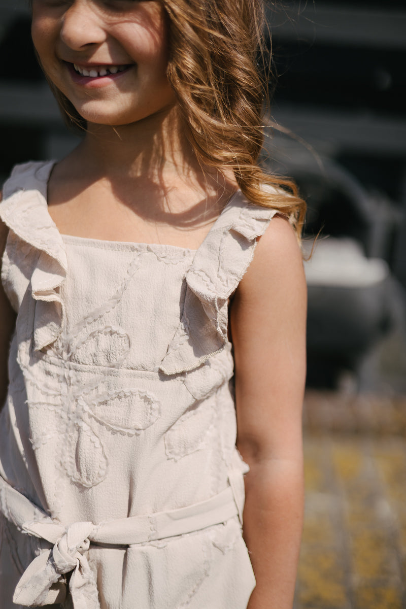 Playsuit amandel | Almond