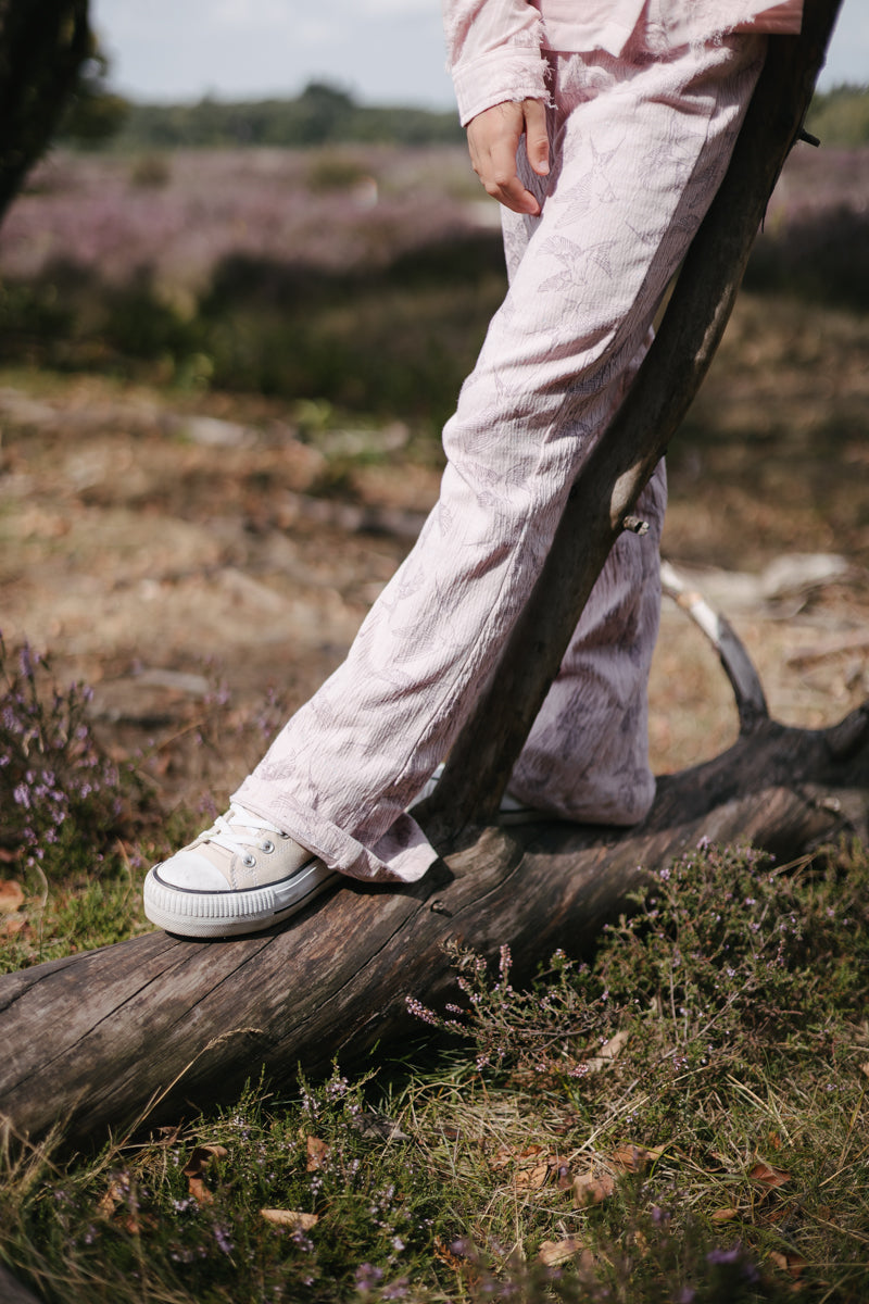 Flairbroek dierenprint | AOP White Animal