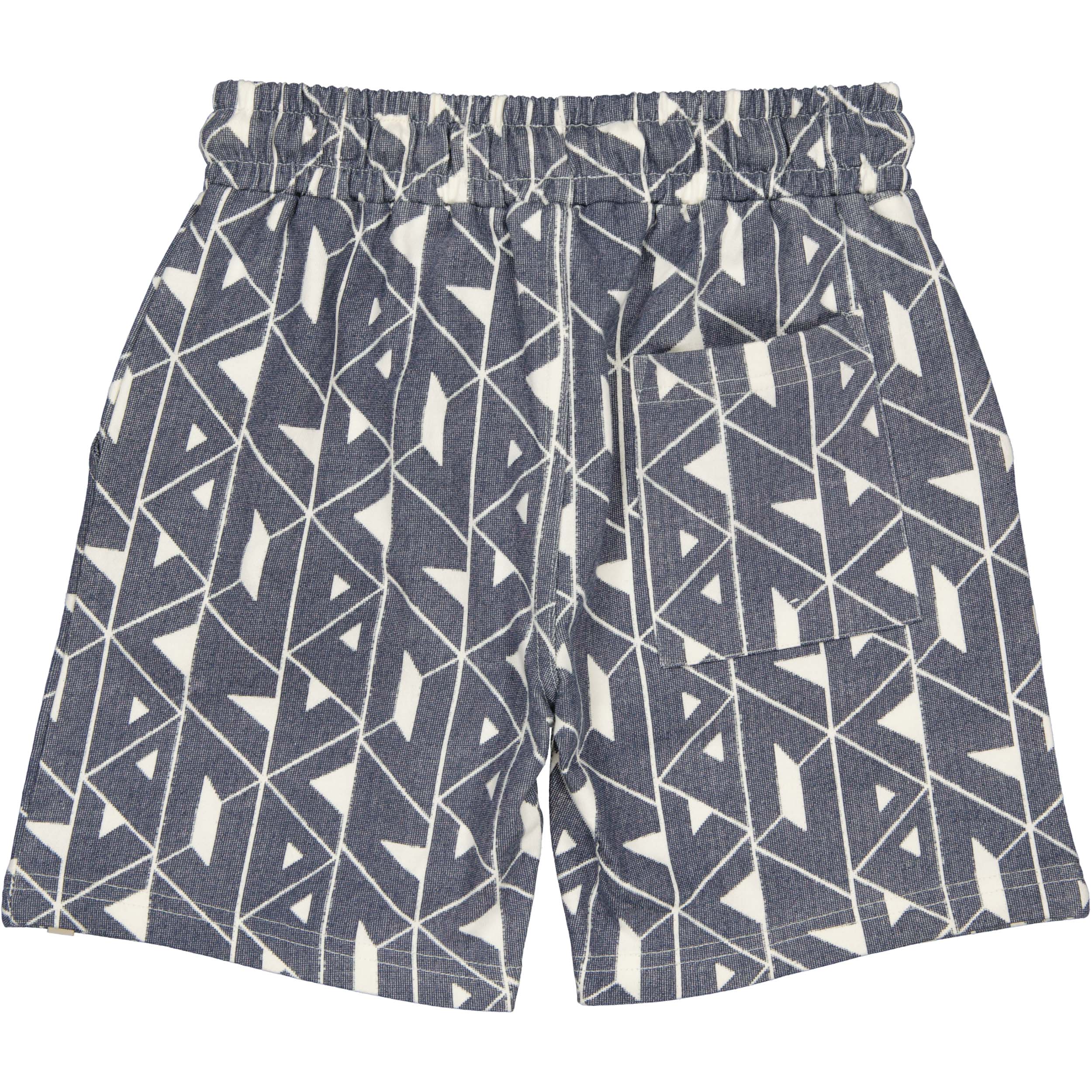 Broek blauw me grafische print | AOP Blue Graphic