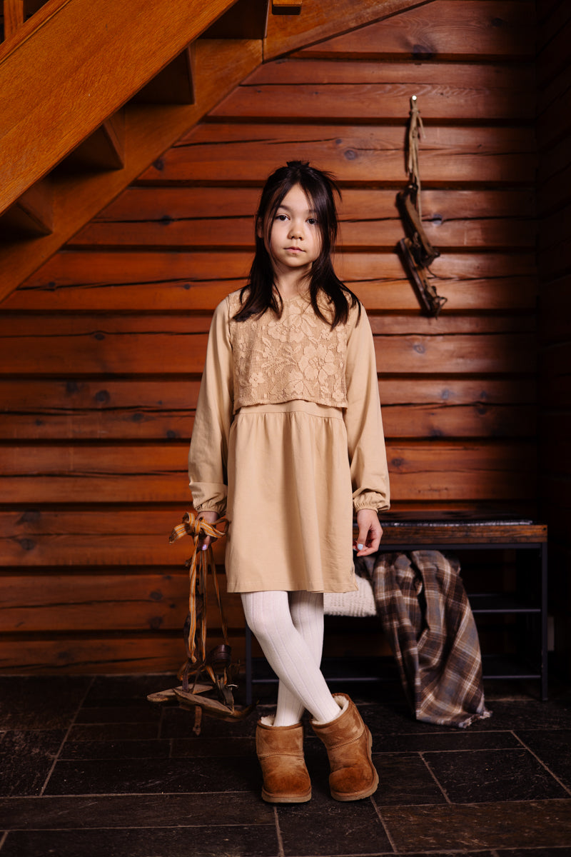 Jurk donker zand | Dark Sand