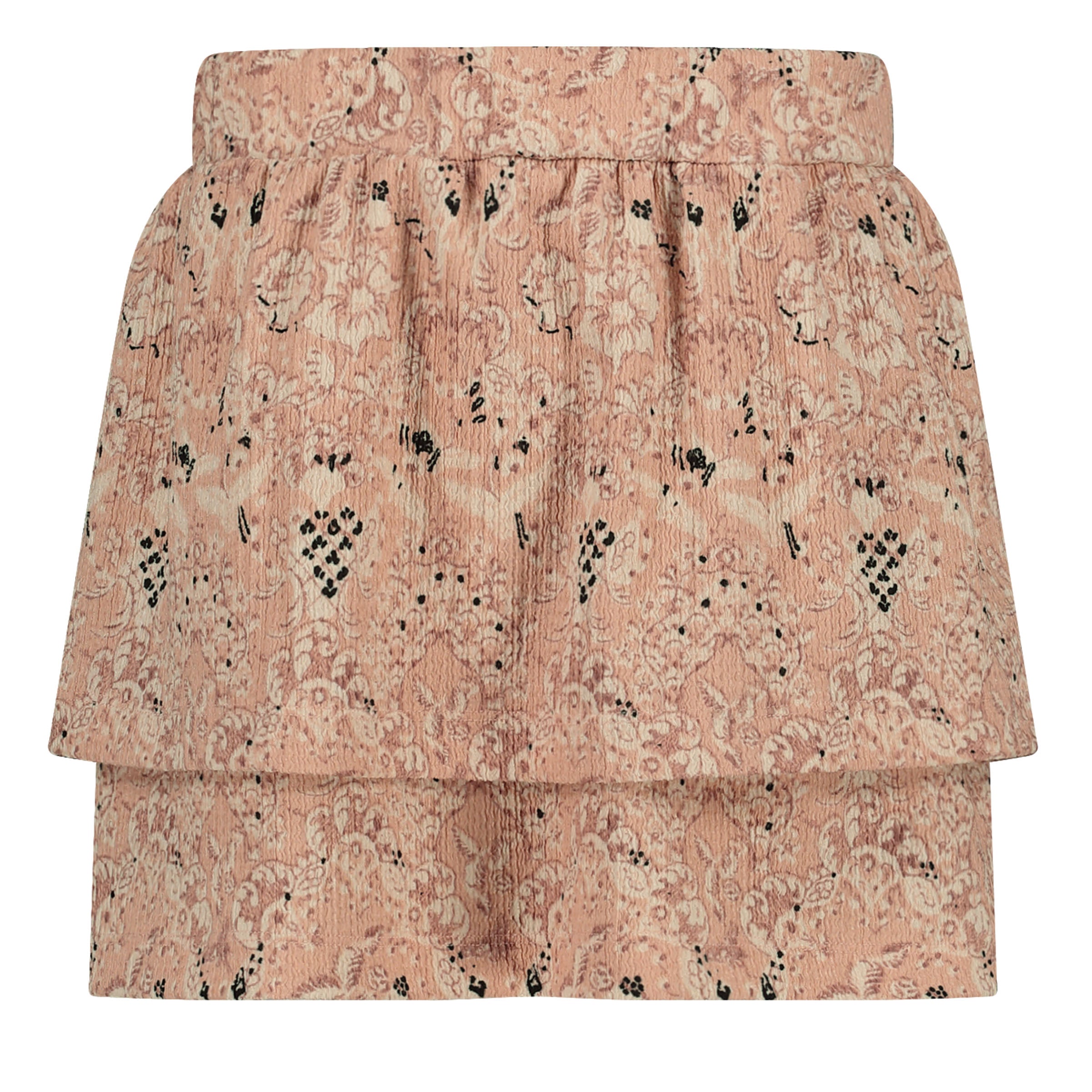 Rok all over print | AOP Pink Leaves