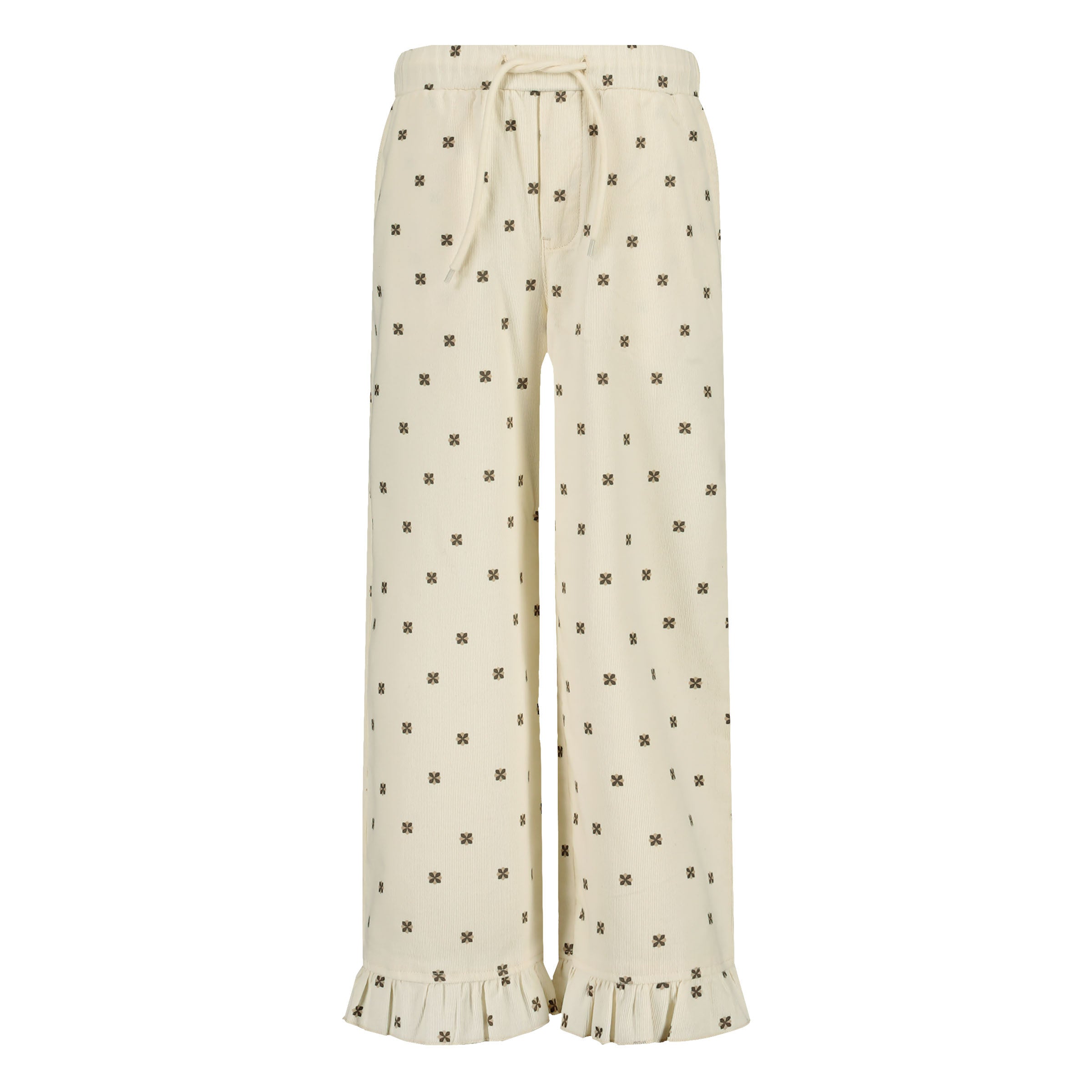 Broek all over print creme | AOP Cream Shapes