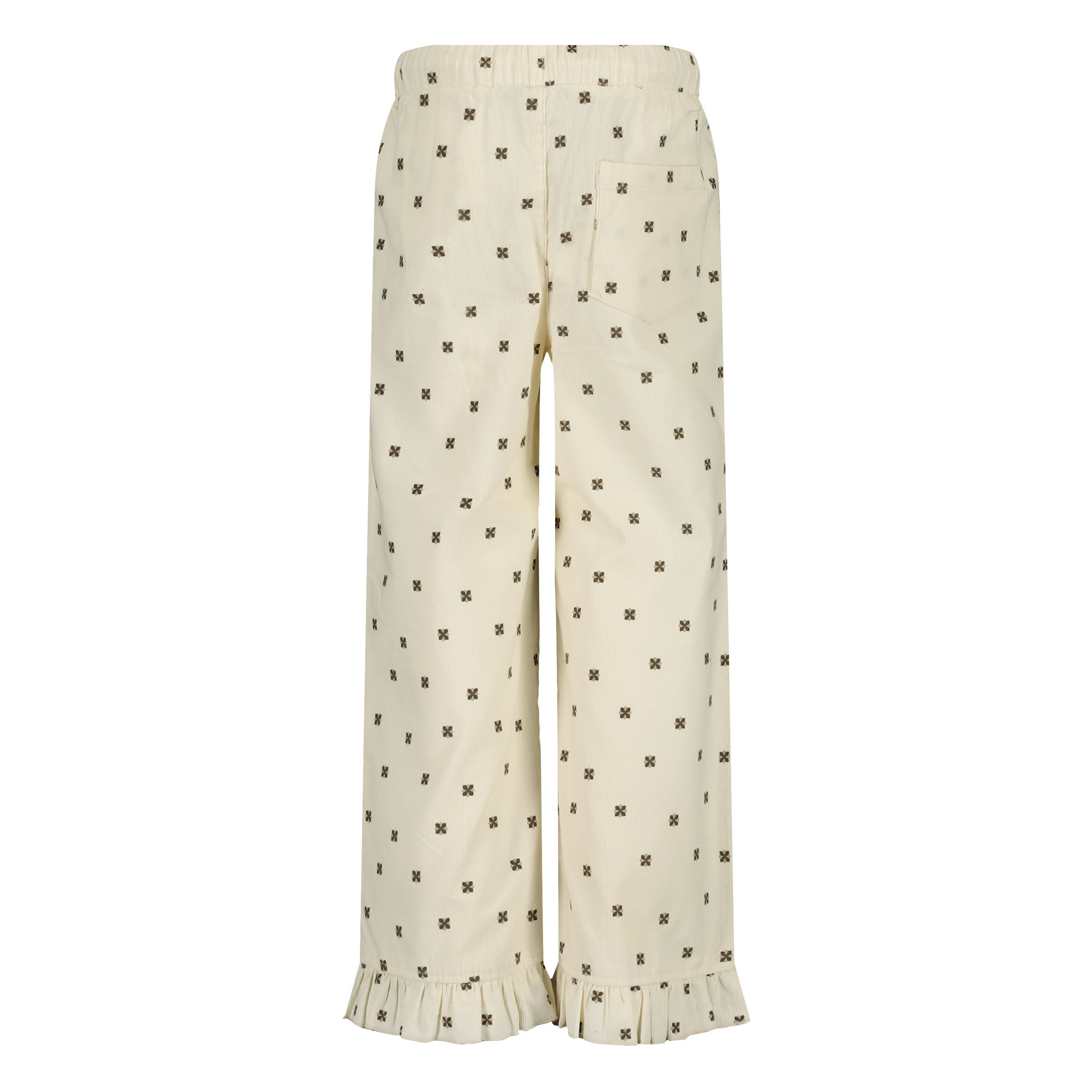 Broek all over print creme | AOP Cream Shapes