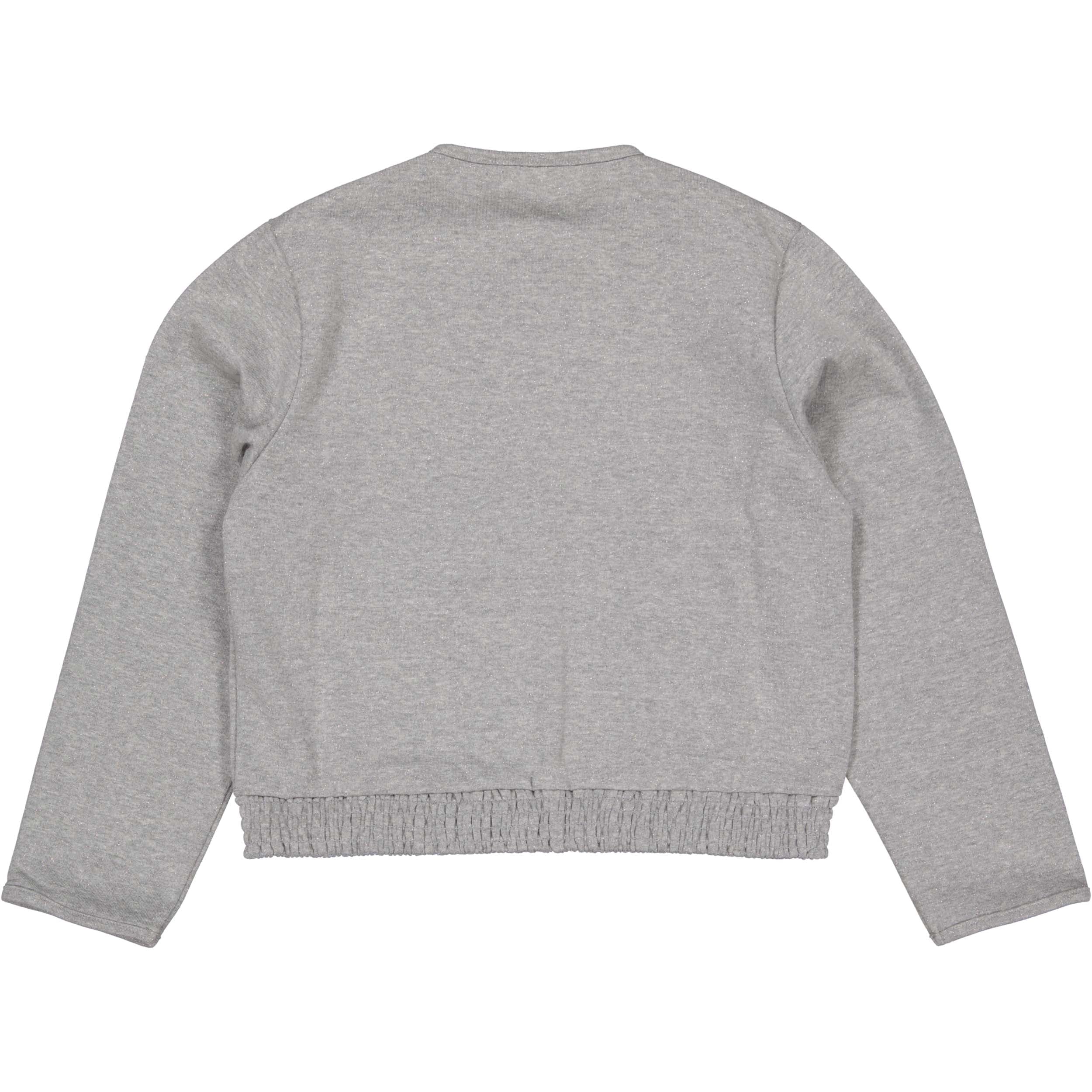 Jacket met strikprint | Grey Melee