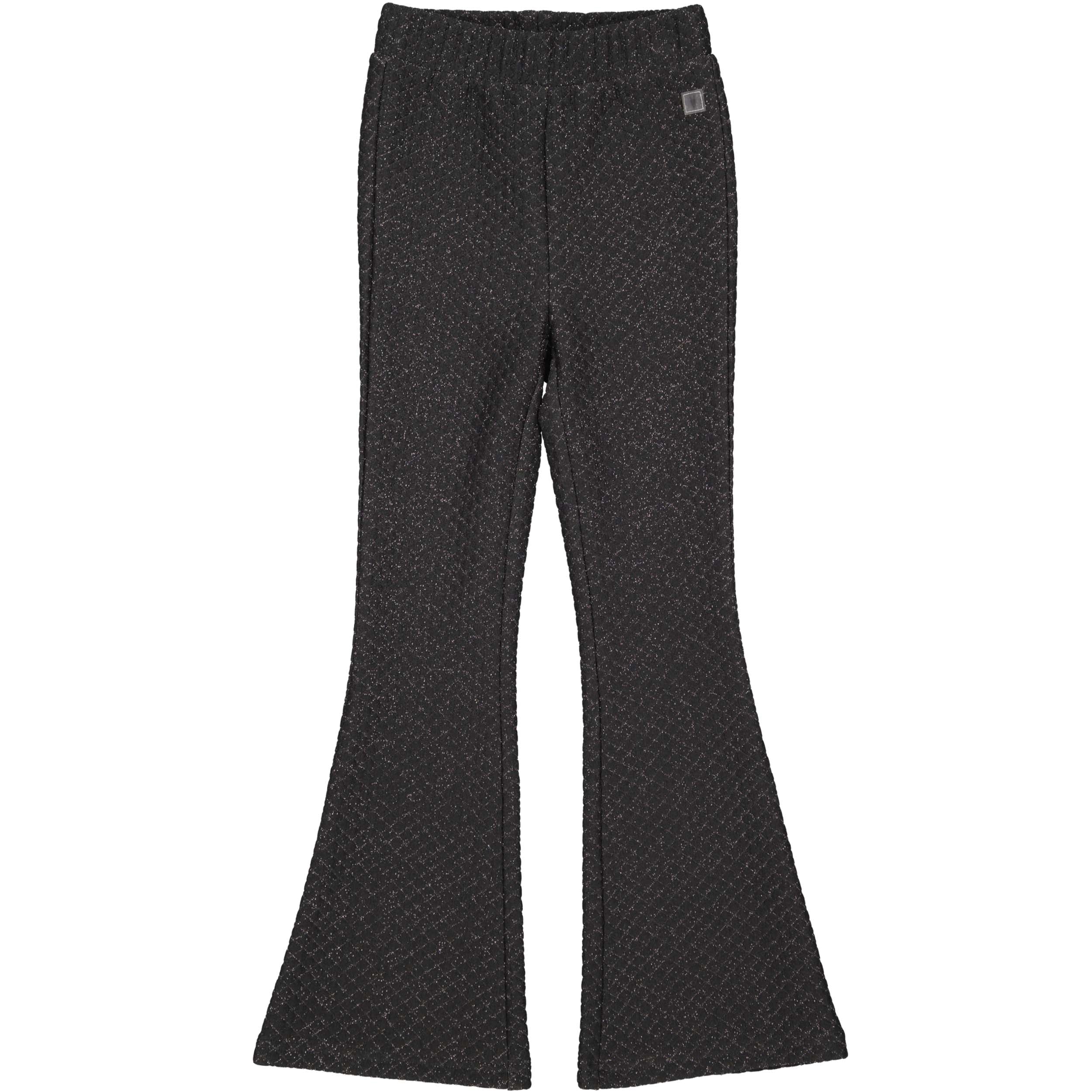 Flairbroek met glitter | Dark Grey
