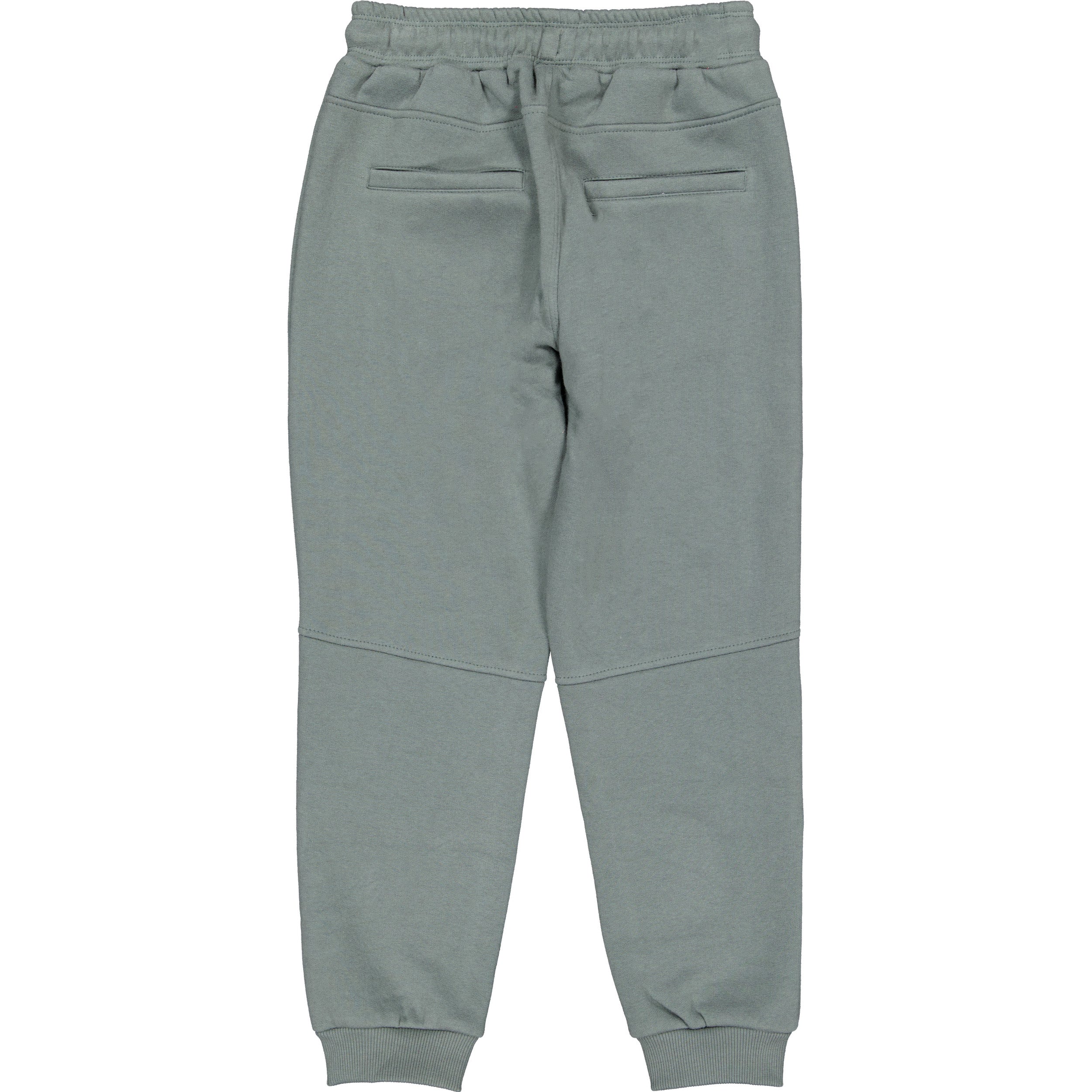 Grijsgroene joggingbroek met koord | Light Petrol