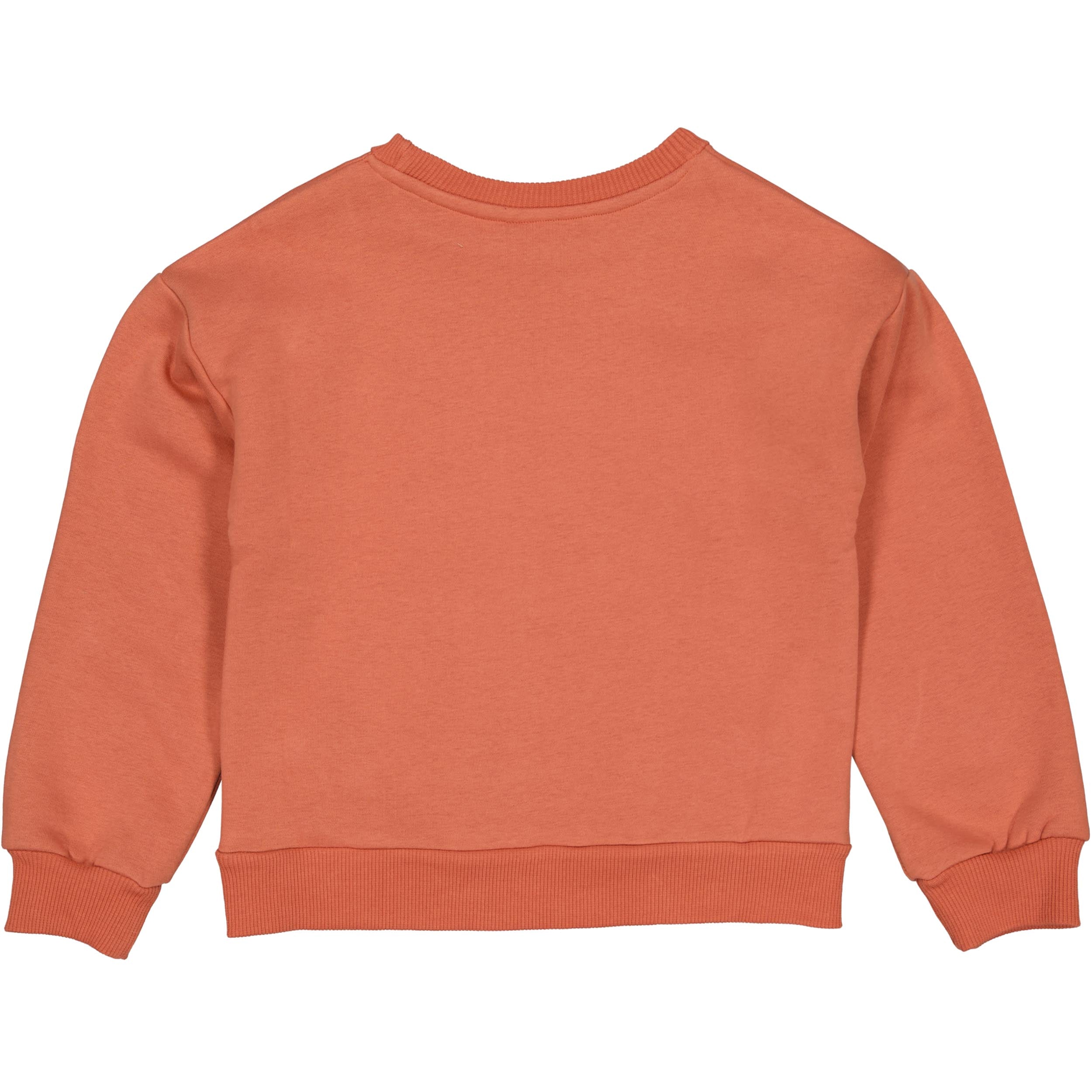 Koraalroze sweater met strikken | Coral