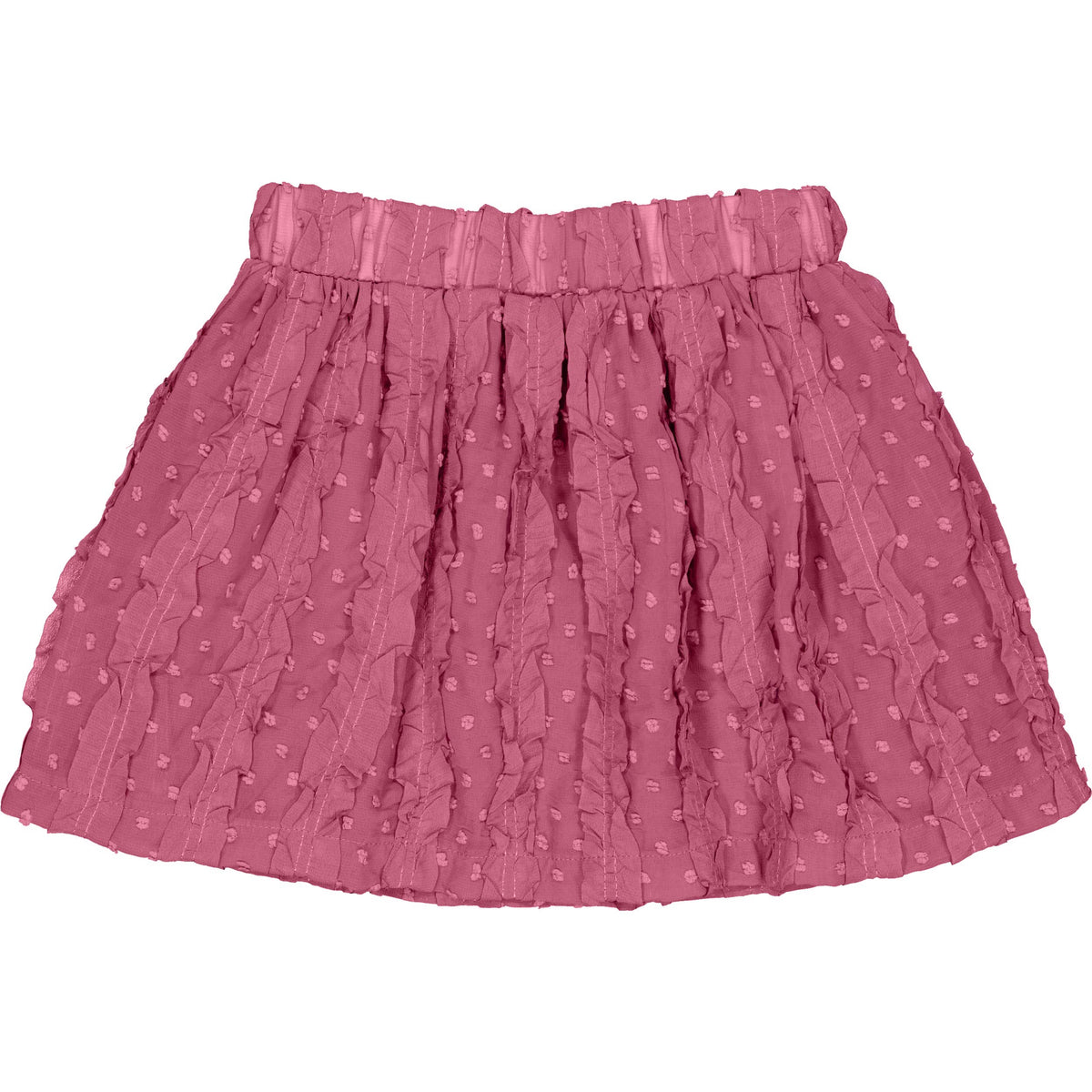 Paarsroze rok met structuurdessin | Dark Mauve