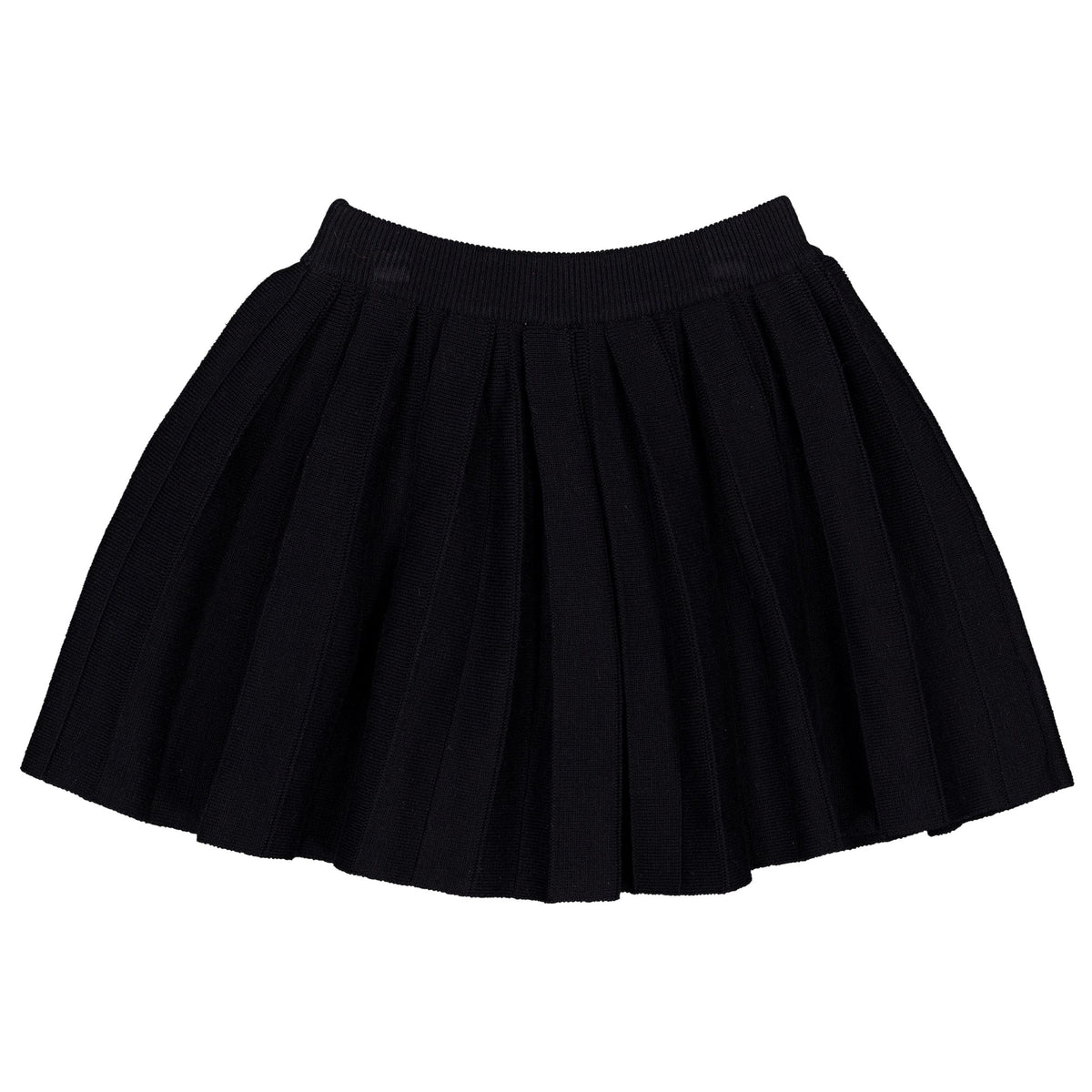 Zwarte rok met strikdetails | Black