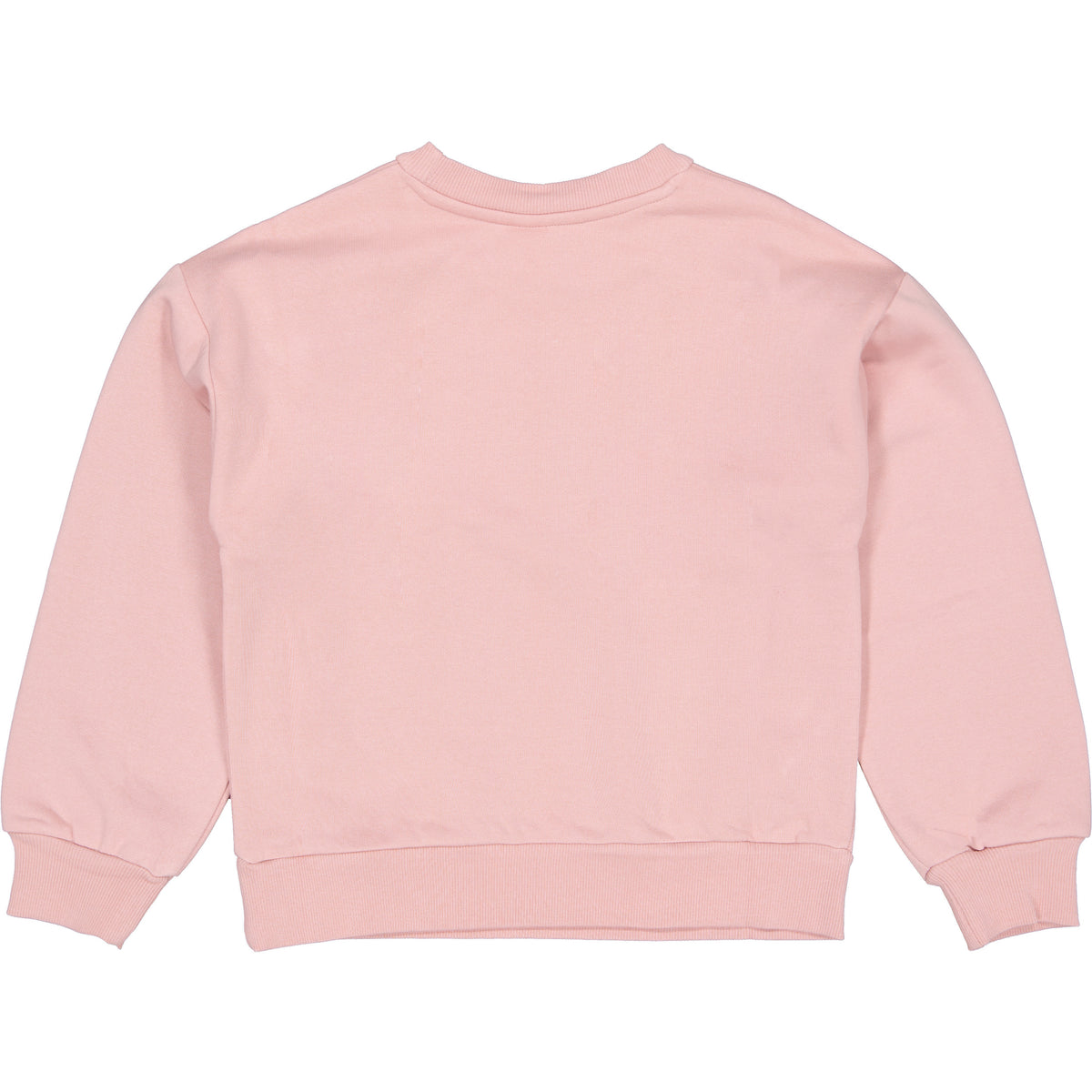 Lichtroze sweater met strikdetails | Old Pink