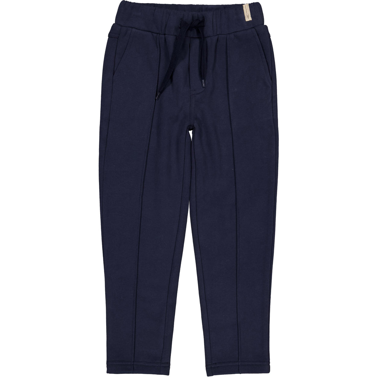 Donkerblauwe broek met koord | Blue
