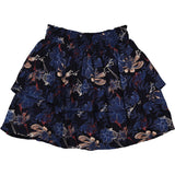 SKIRT | AOP Blue Flower