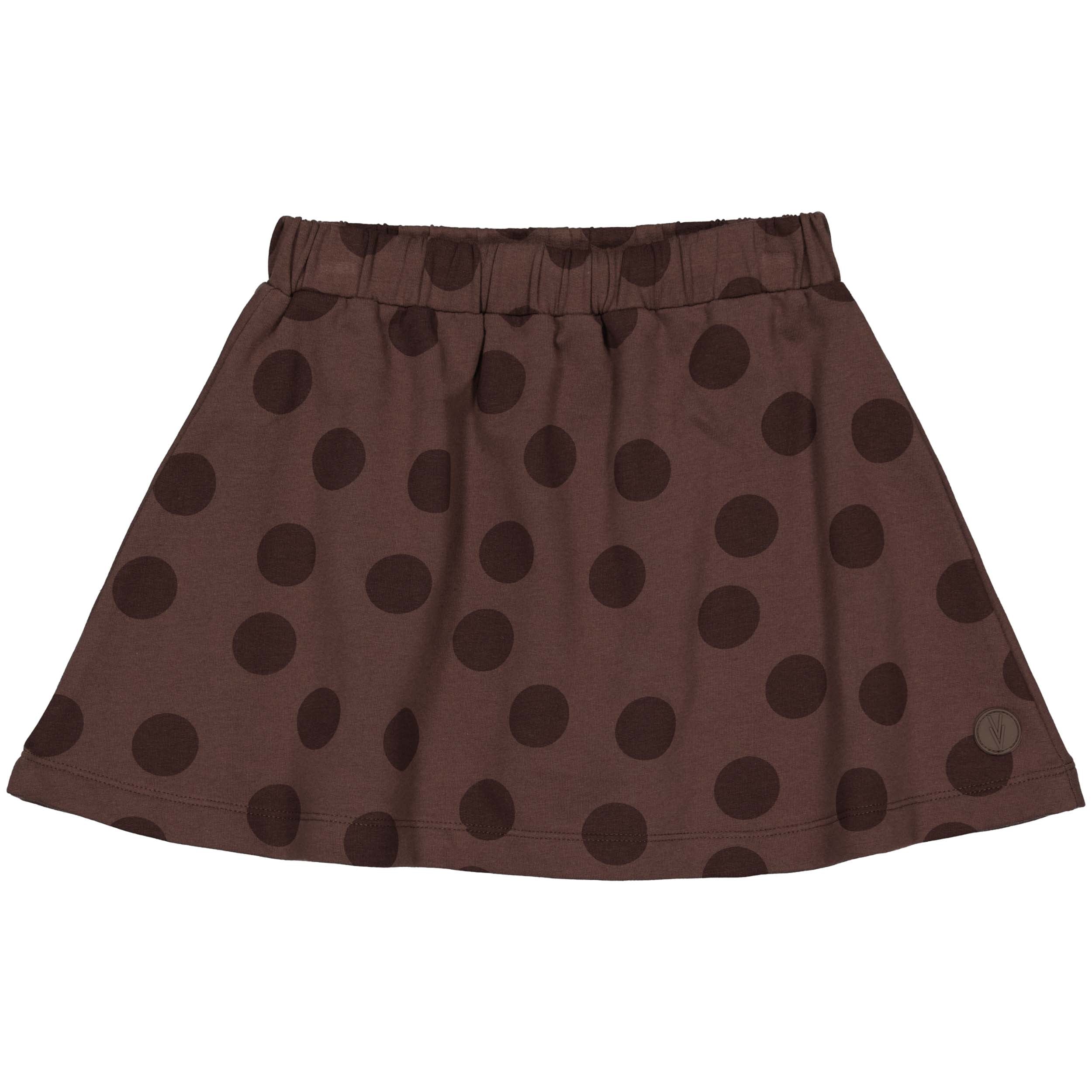 SKIRT | AOP Brown Dot