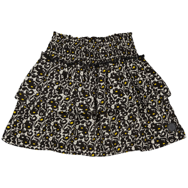 SKIRT | AOP Grey Flower