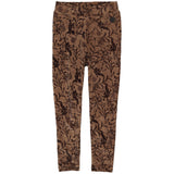 LEGGING | AOP Brown Graphic