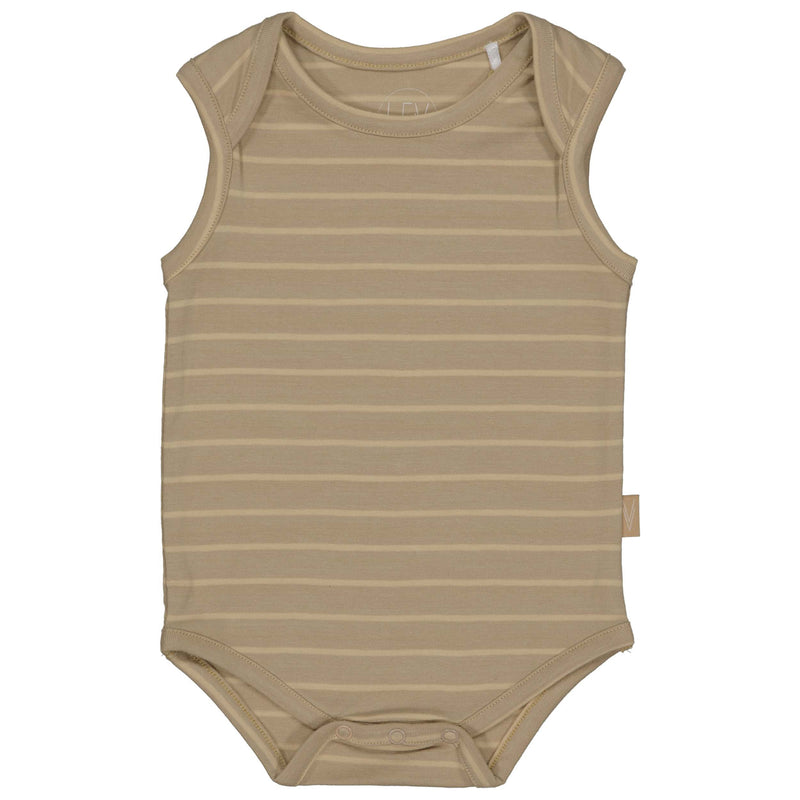 BODYSUIT | AOP Sand Stripe