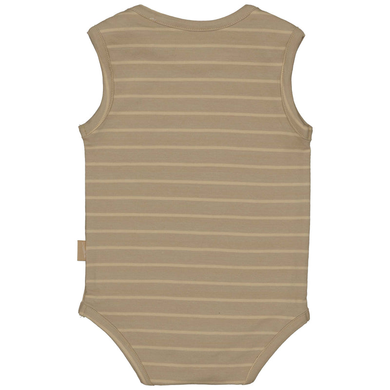 BODYSUIT | AOP Sand Stripe