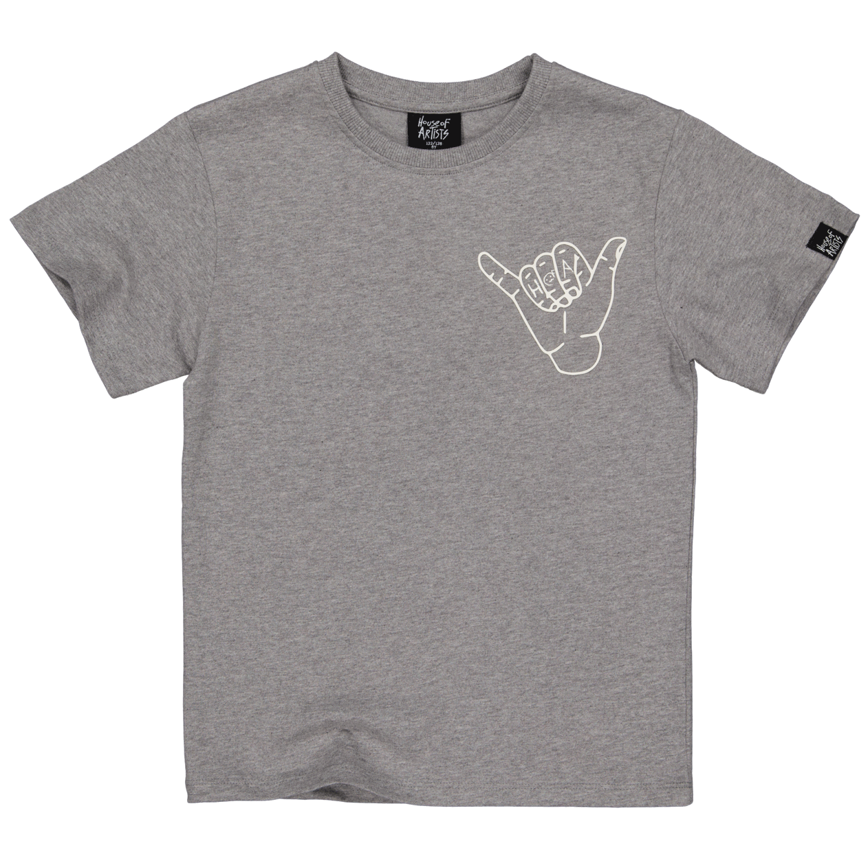 T-shirt Mid Grey Melee | Mid Grey Melee