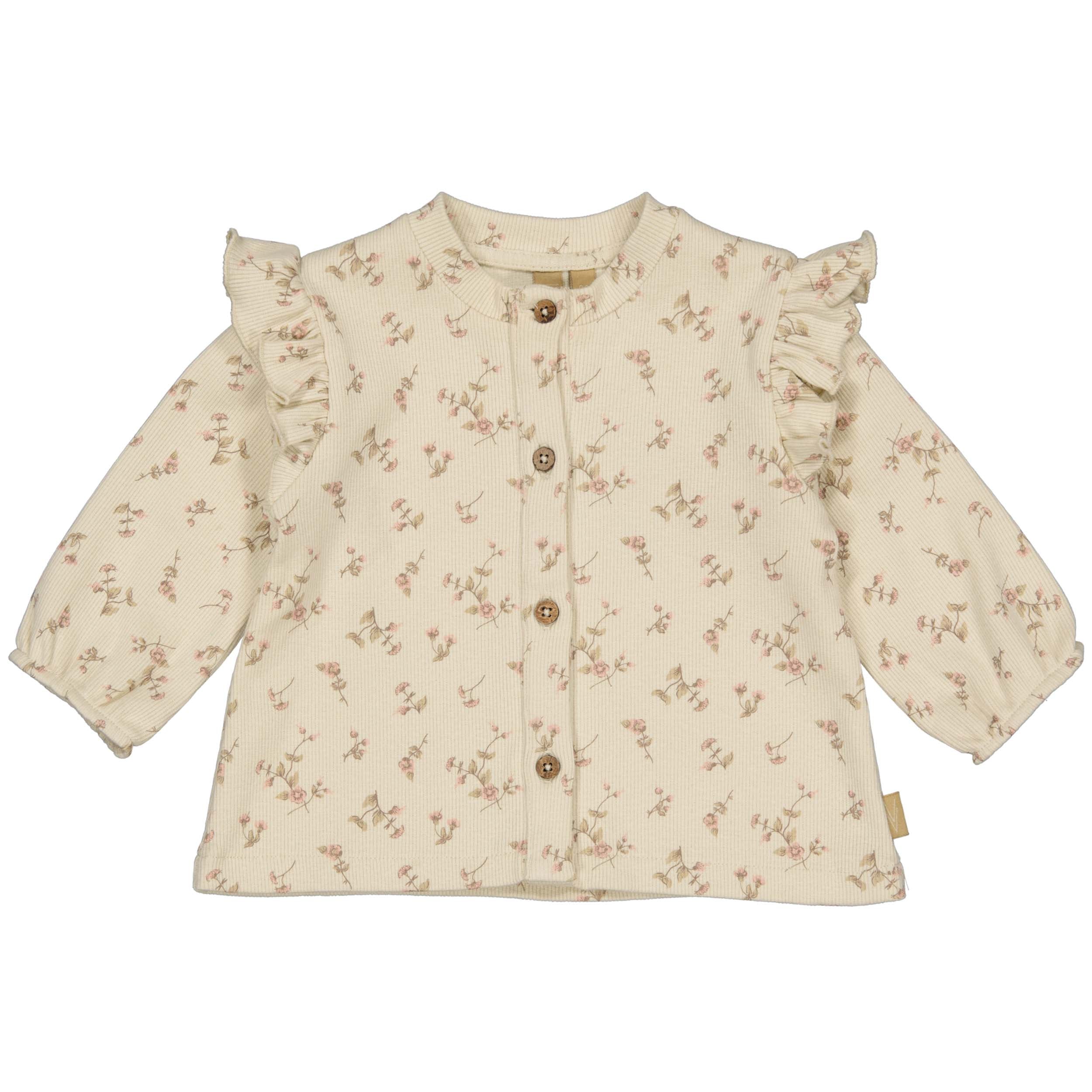 SHIRTS | AOP White Flower