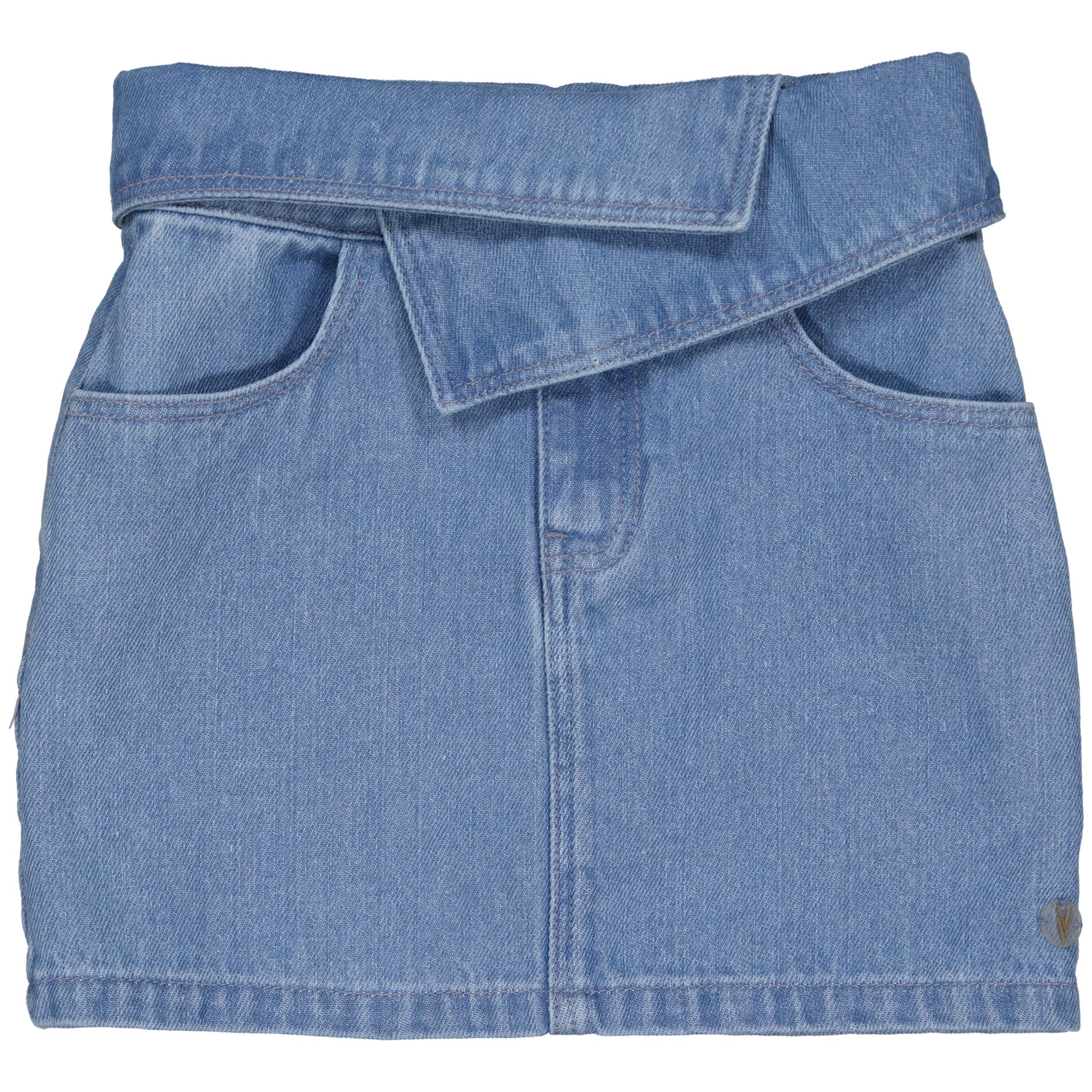 Denim Skirt | Light Blue