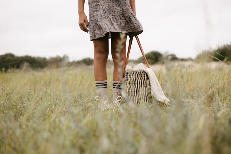 Skirt | AOP Taupe Graphic