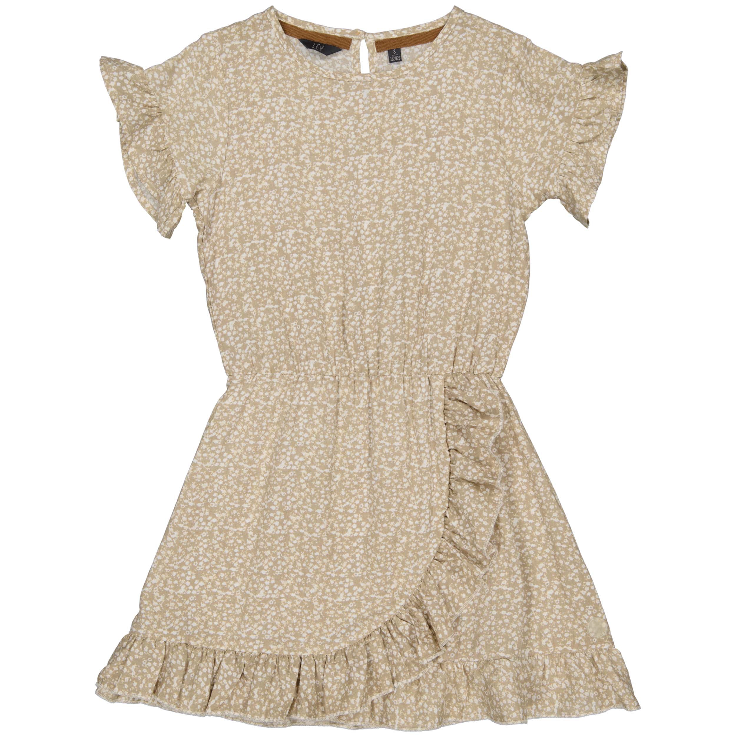 DRESS | AOP White Flower