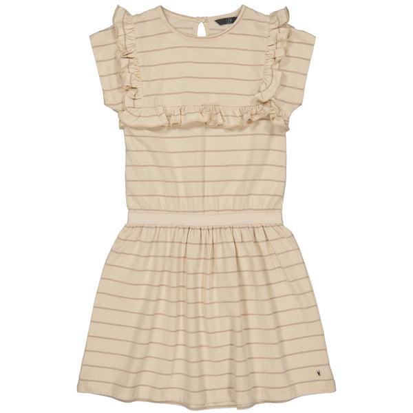 DRESS | AOP White Stripe