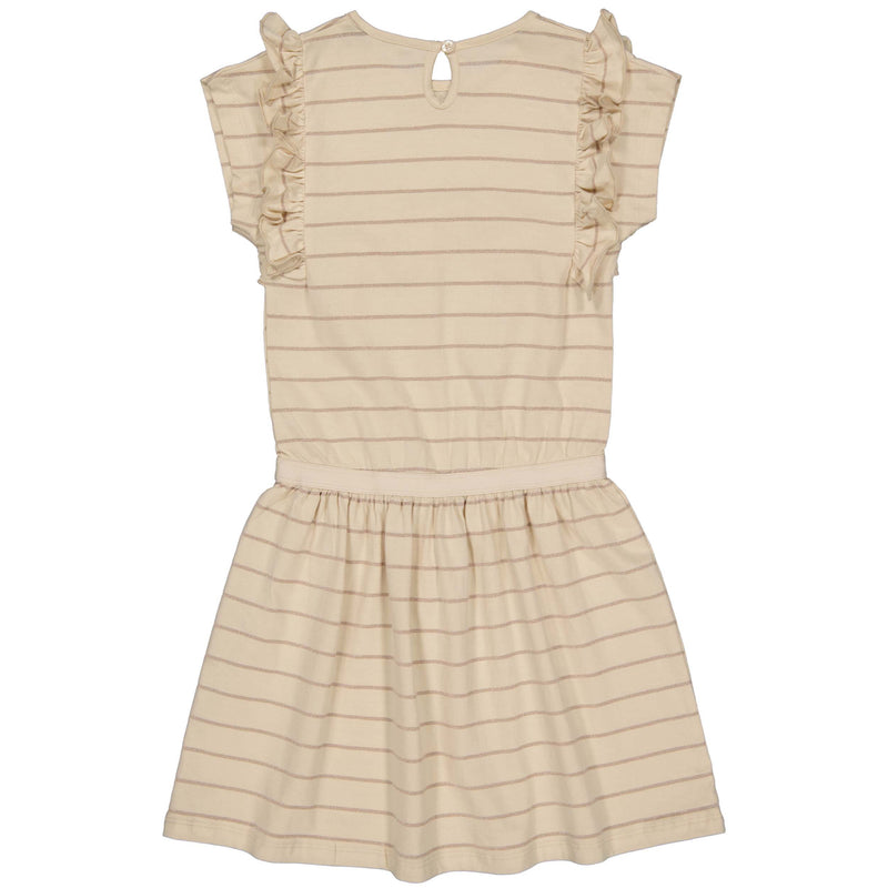 DRESS | AOP White Stripe