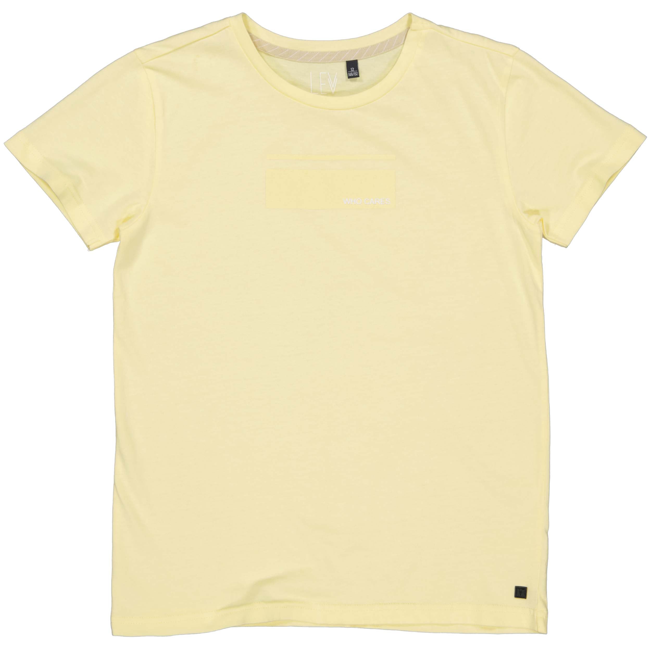 SHORTSLEEV | Soft Yellow