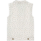 GILET | AOP White Flower