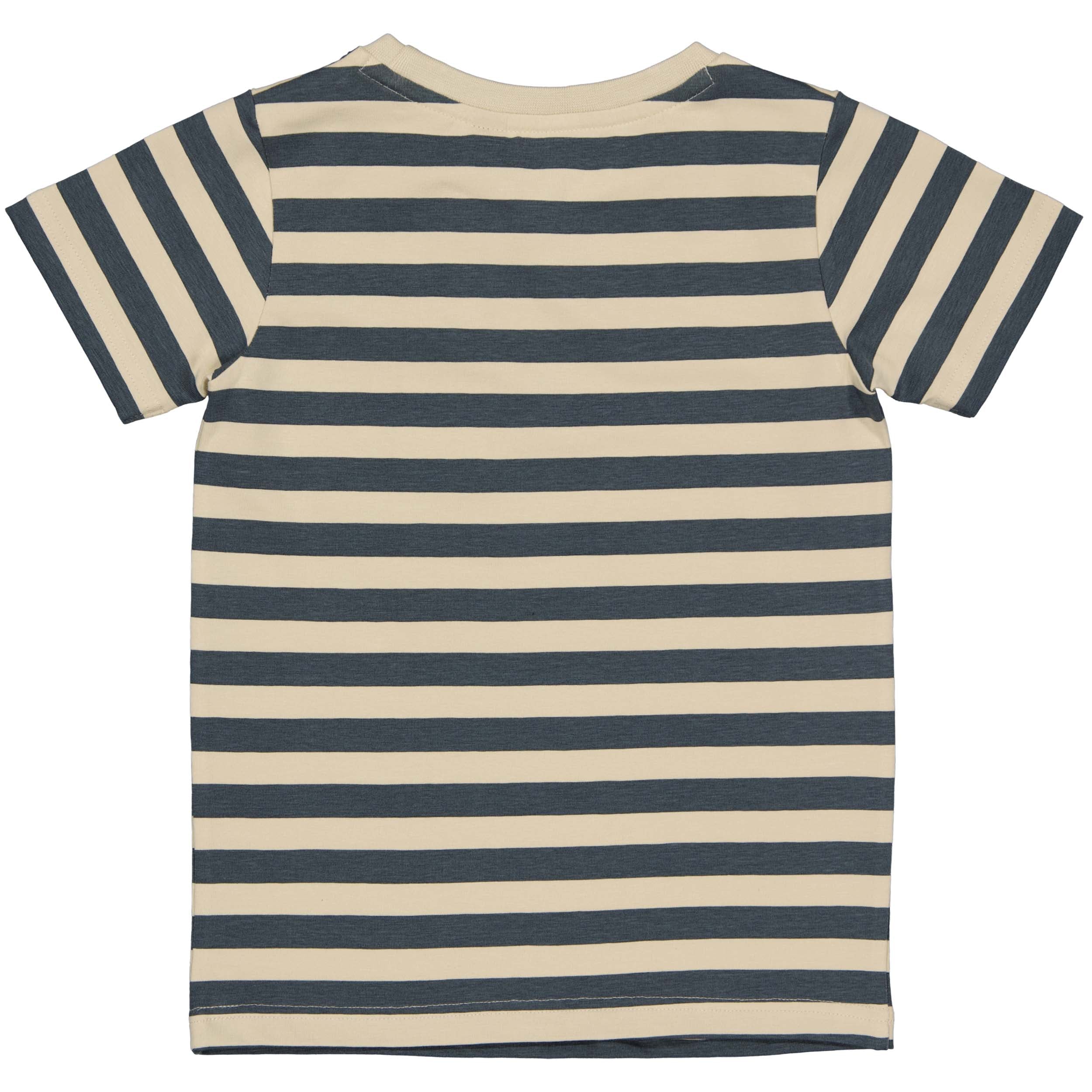 SHORTSLEEV | AOP Blue Stripe