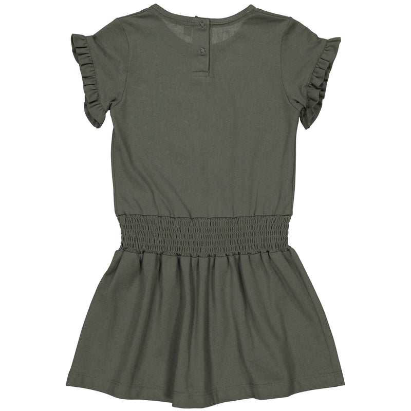 DRESS | Bottle green