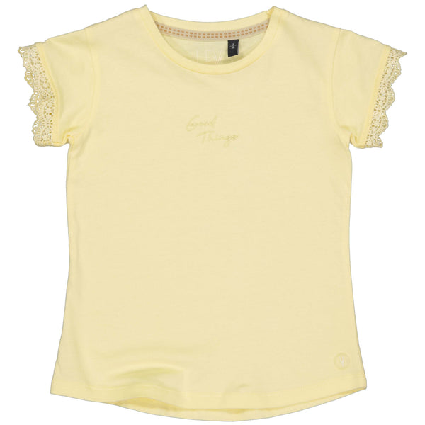 SHORTSLEEV | Soft Yellow