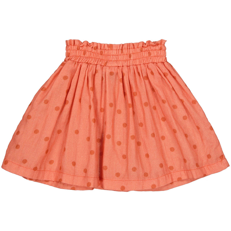 SKIRT | AOP Peach Dot