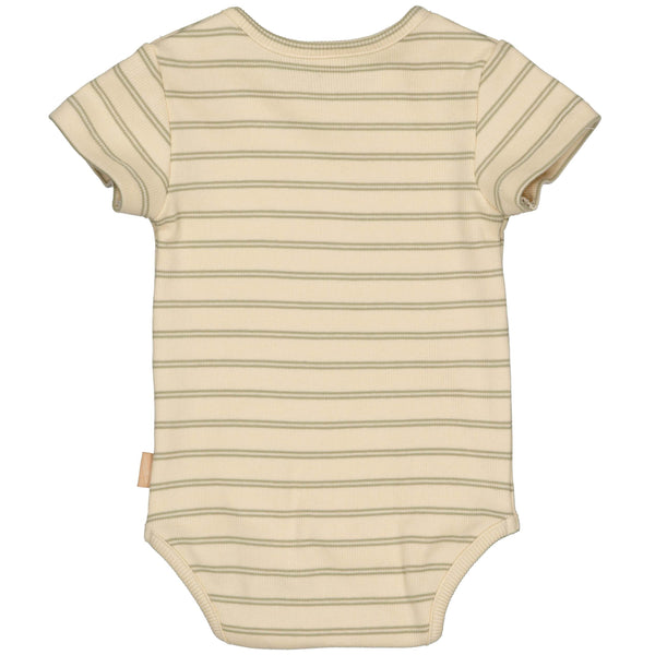 BODYSUIT | AOP Brown Stripe