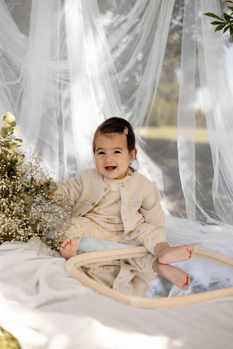 Vest beige | Cotton Cream