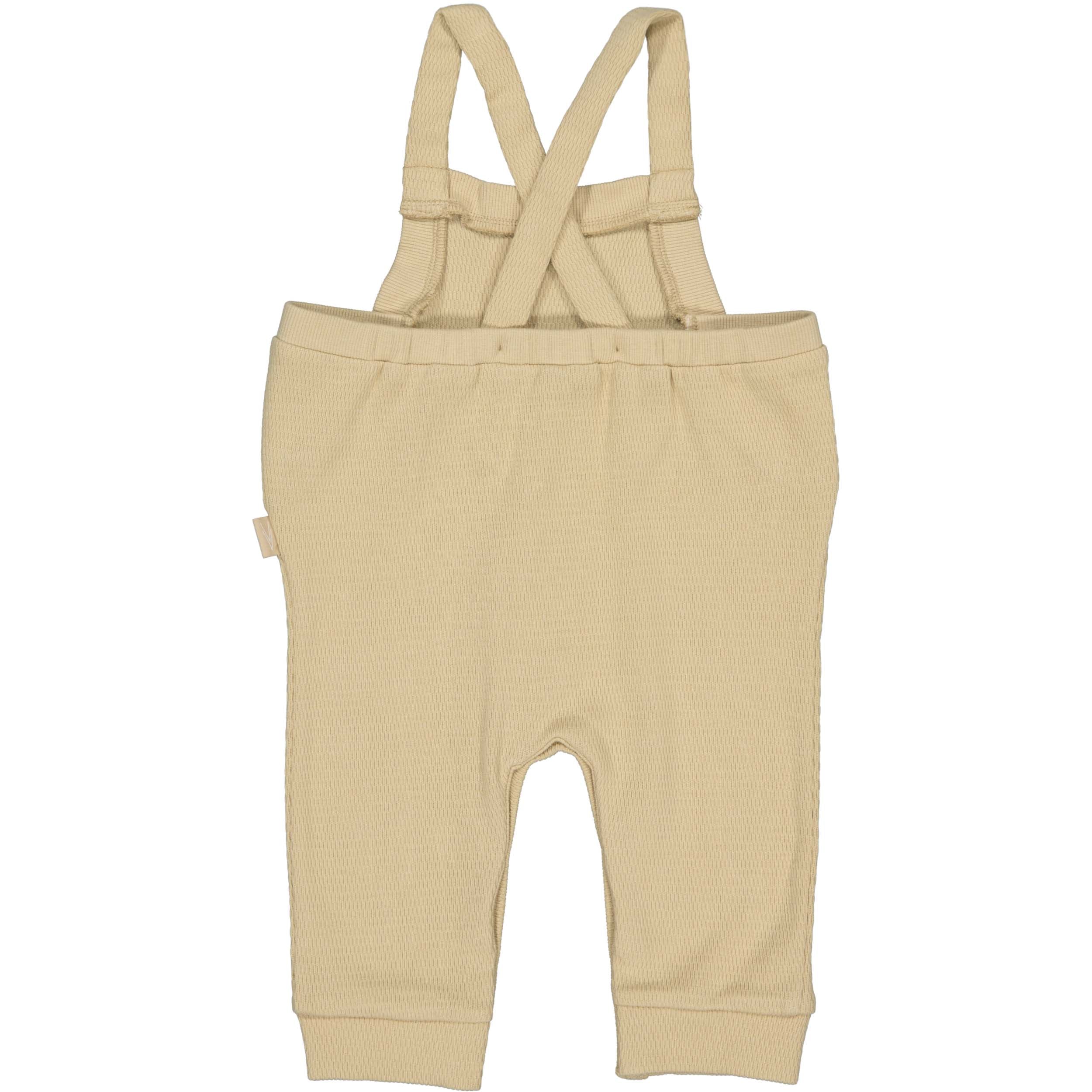 Zachtgele salopette met borstzak | Beige