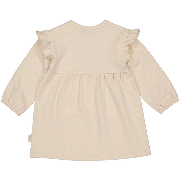 DRESS | AOP White Flower