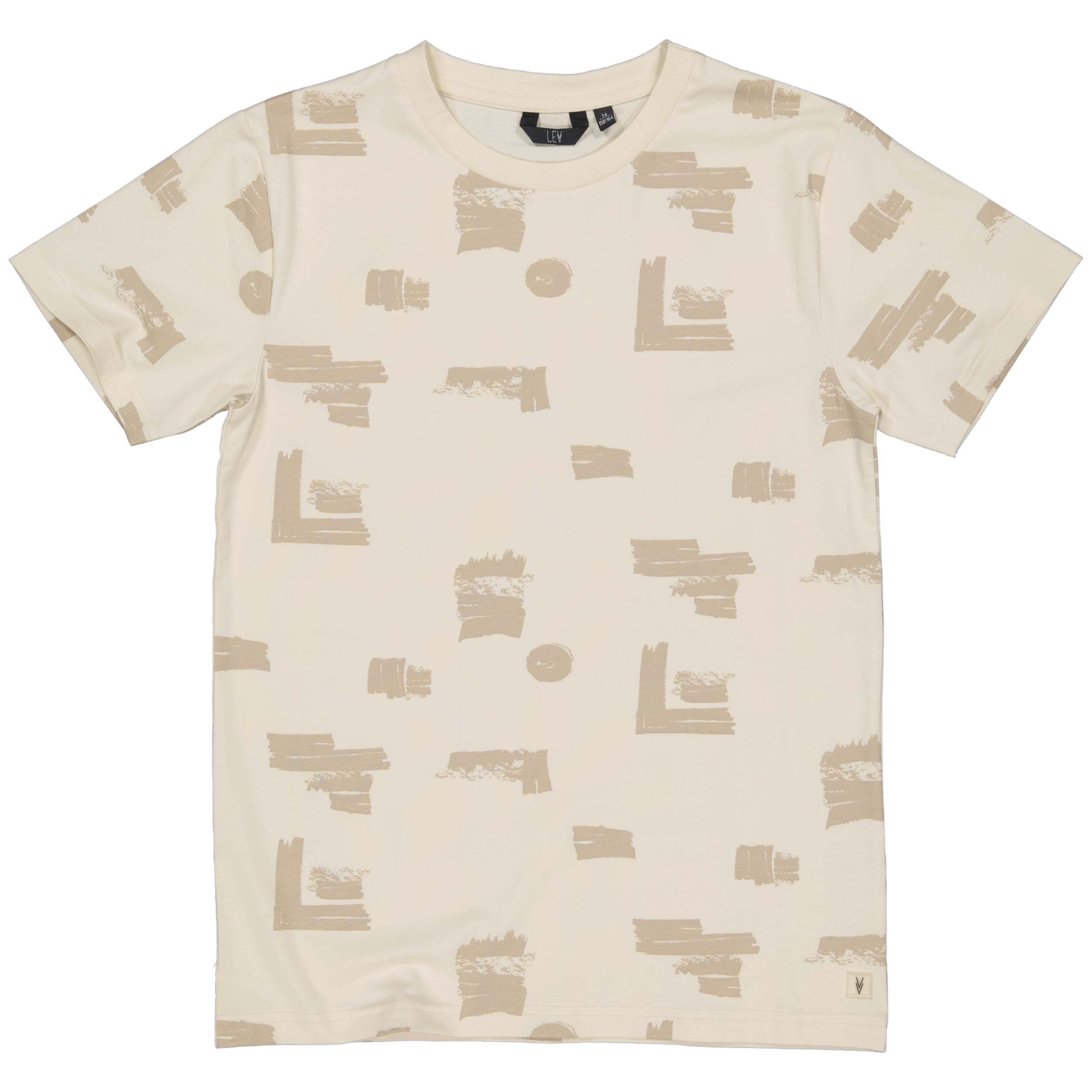 SHIRT | AOP Taupe Sketch