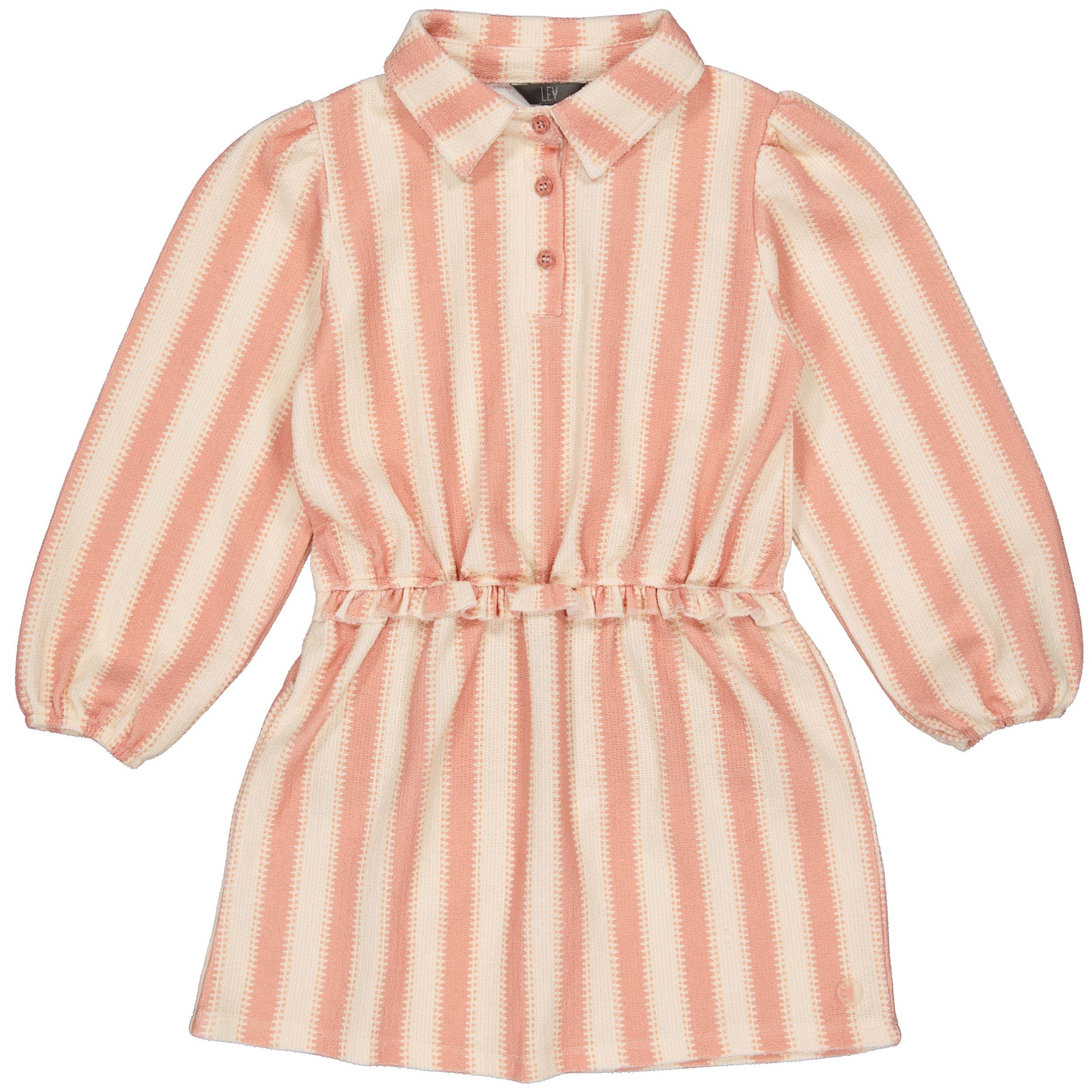 DRESS | AOP Pink Stripe